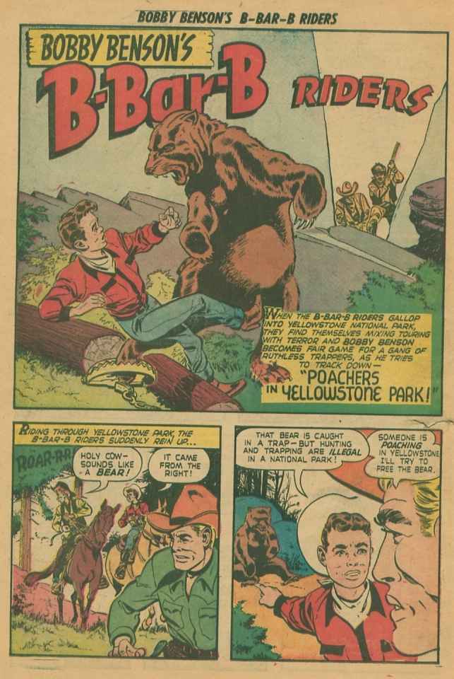 Read online Bobby Benson's B-Bar-B Riders comic -  Issue #11 - 10
