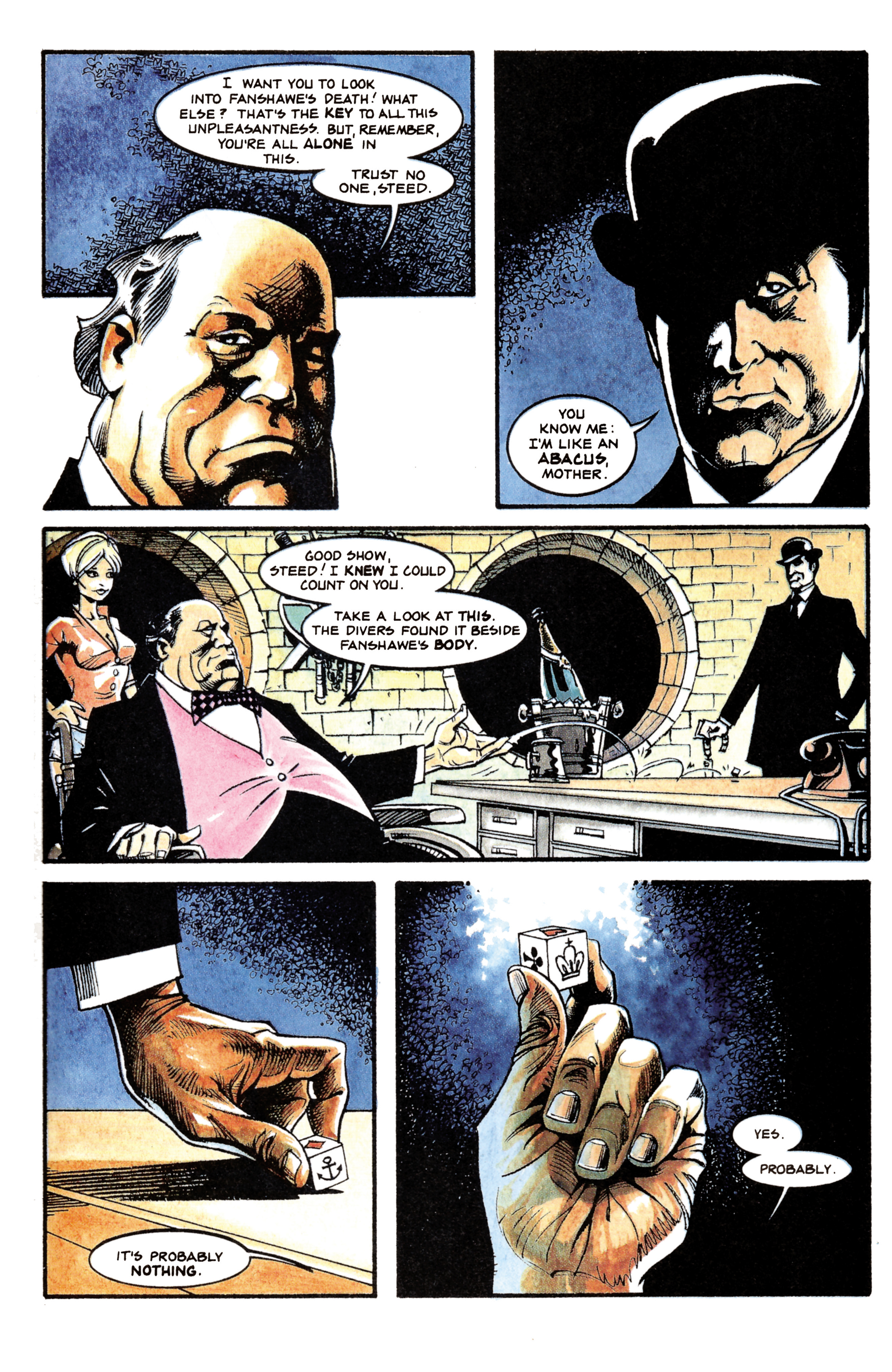 Read online Steed & Mrs. Peel: Golden Game comic -  Issue # Full - 14