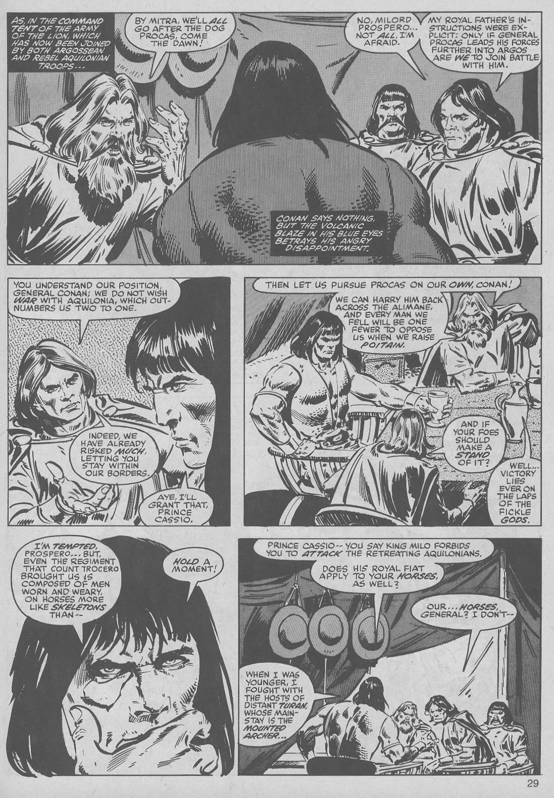 Read online The Savage Sword Of Conan comic -  Issue #50 - 29