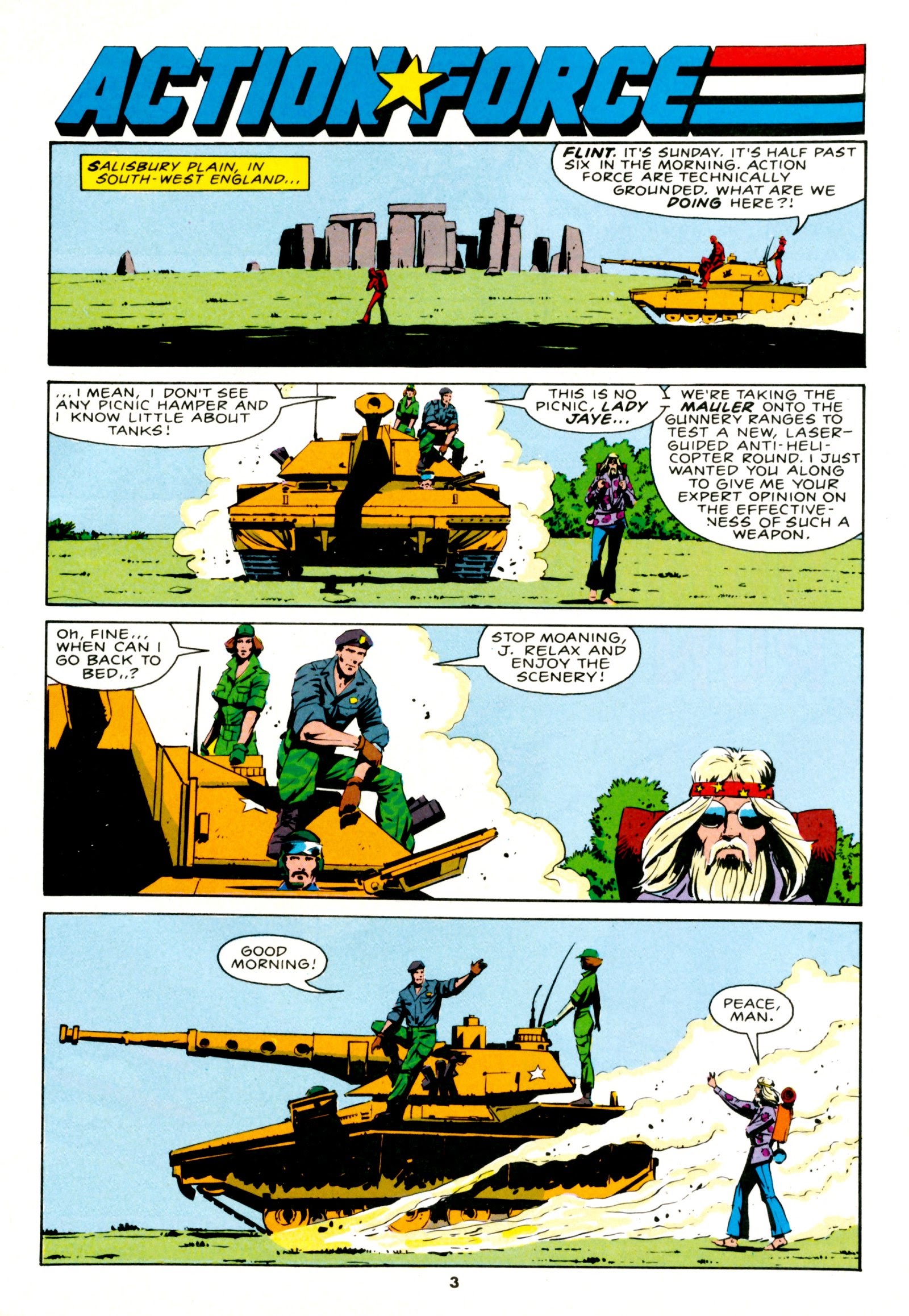 Read online Action Force comic -  Issue #18 - 4