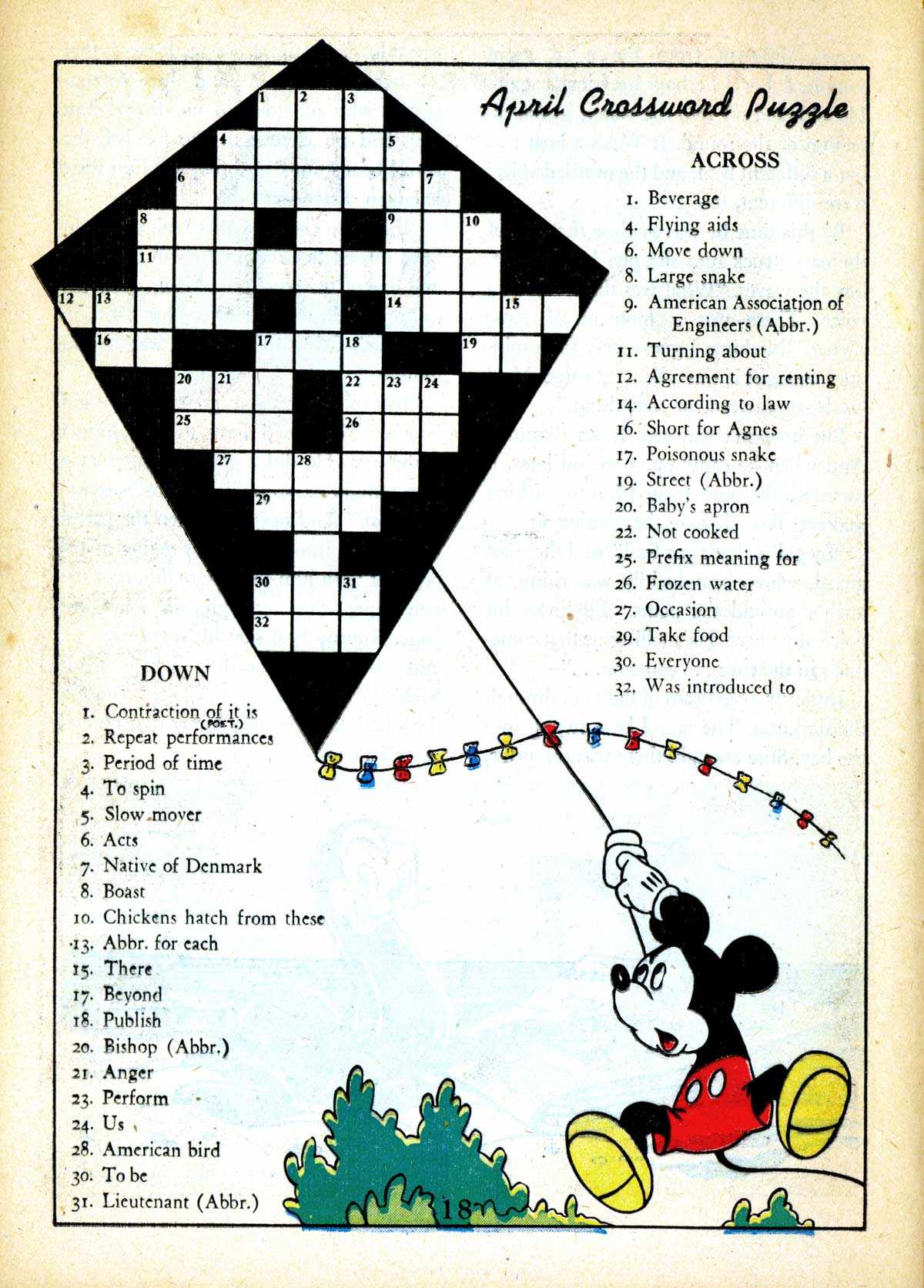 Read online Walt Disney's Comics and Stories comic -  Issue #31 - 20