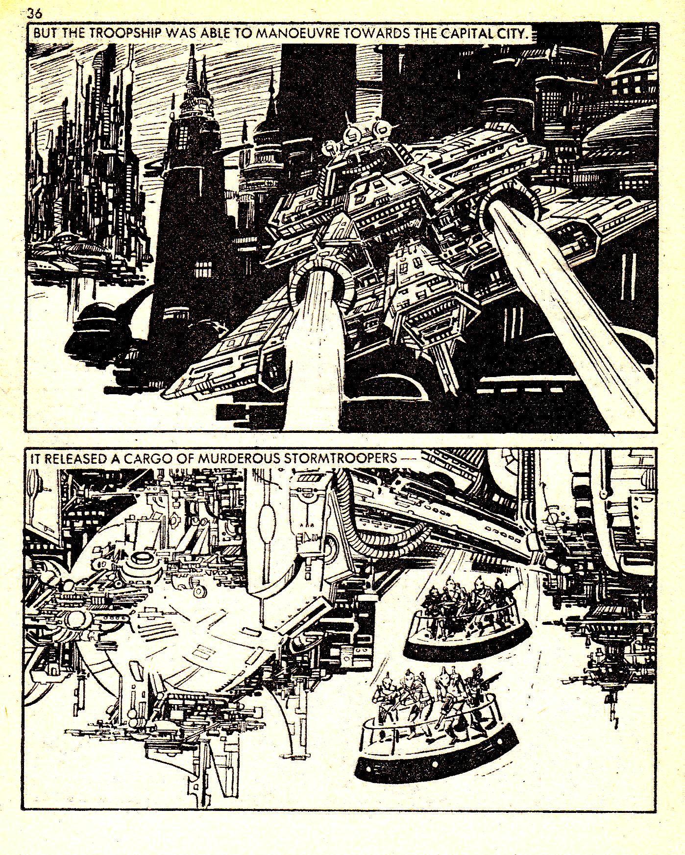 Read online Starblazer comic -  Issue #117 - 36