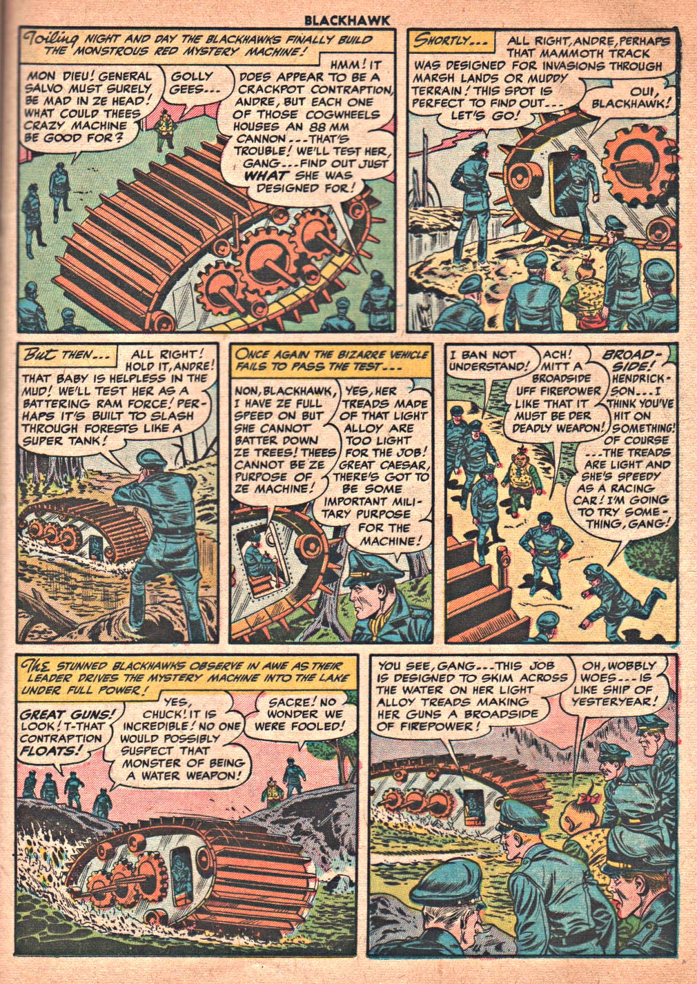 Read online Blackhawk (1957) comic -  Issue #86 - 21