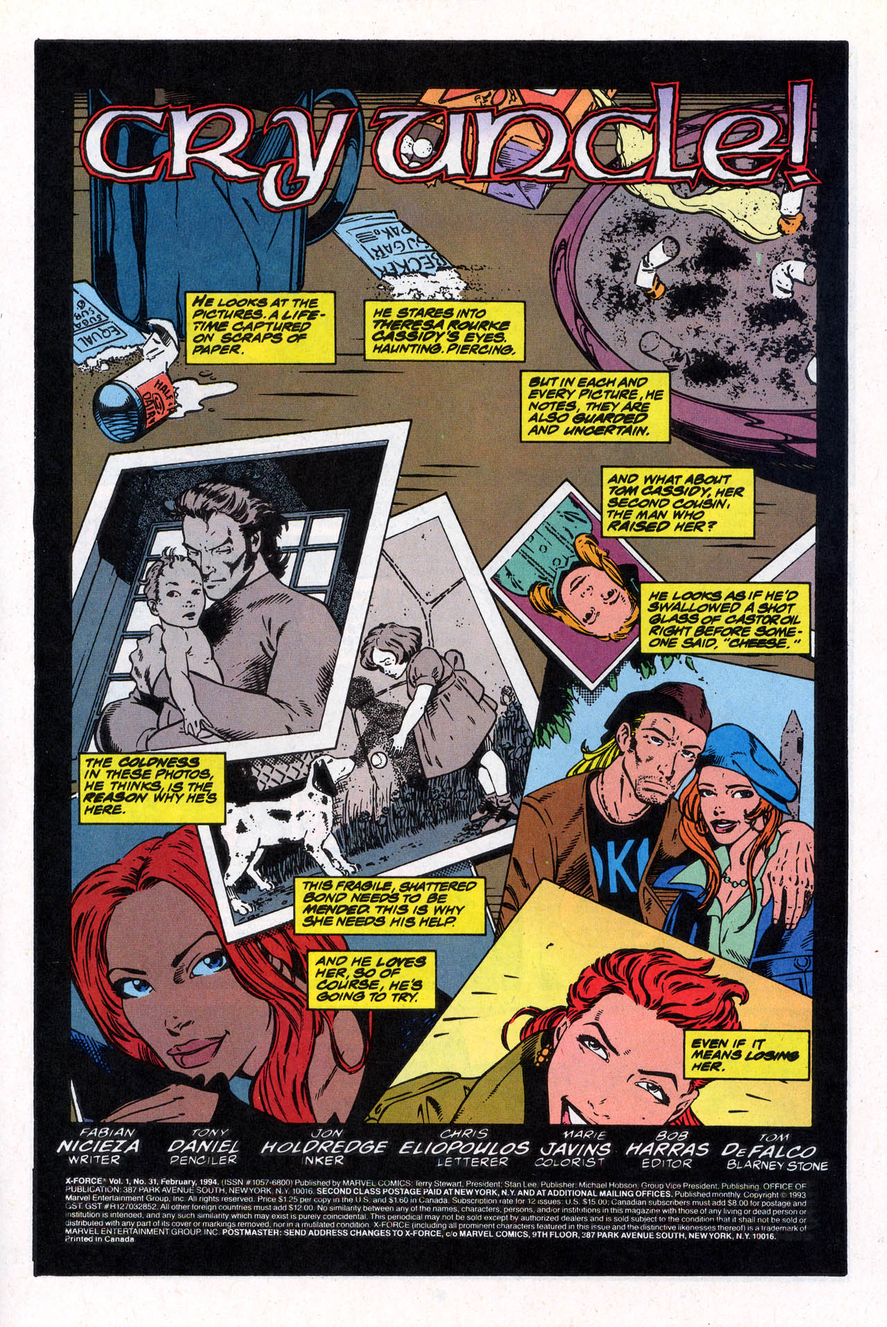 Read online X-Force (1991) comic -  Issue #31 - 3