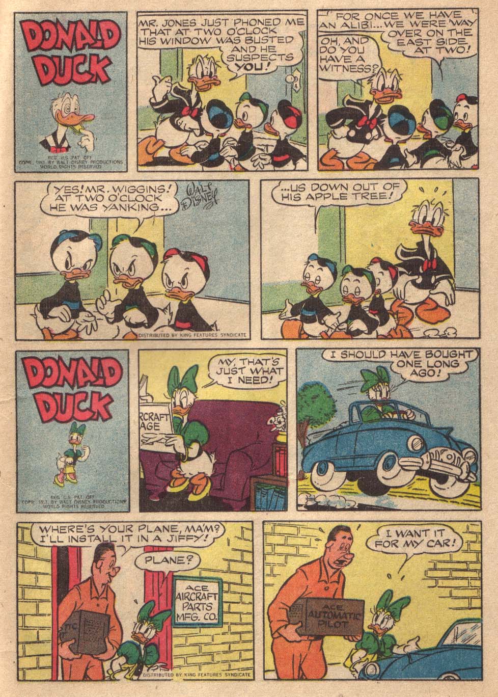 Read online Walt Disney's Comics and Stories comic -  Issue #190 - 25