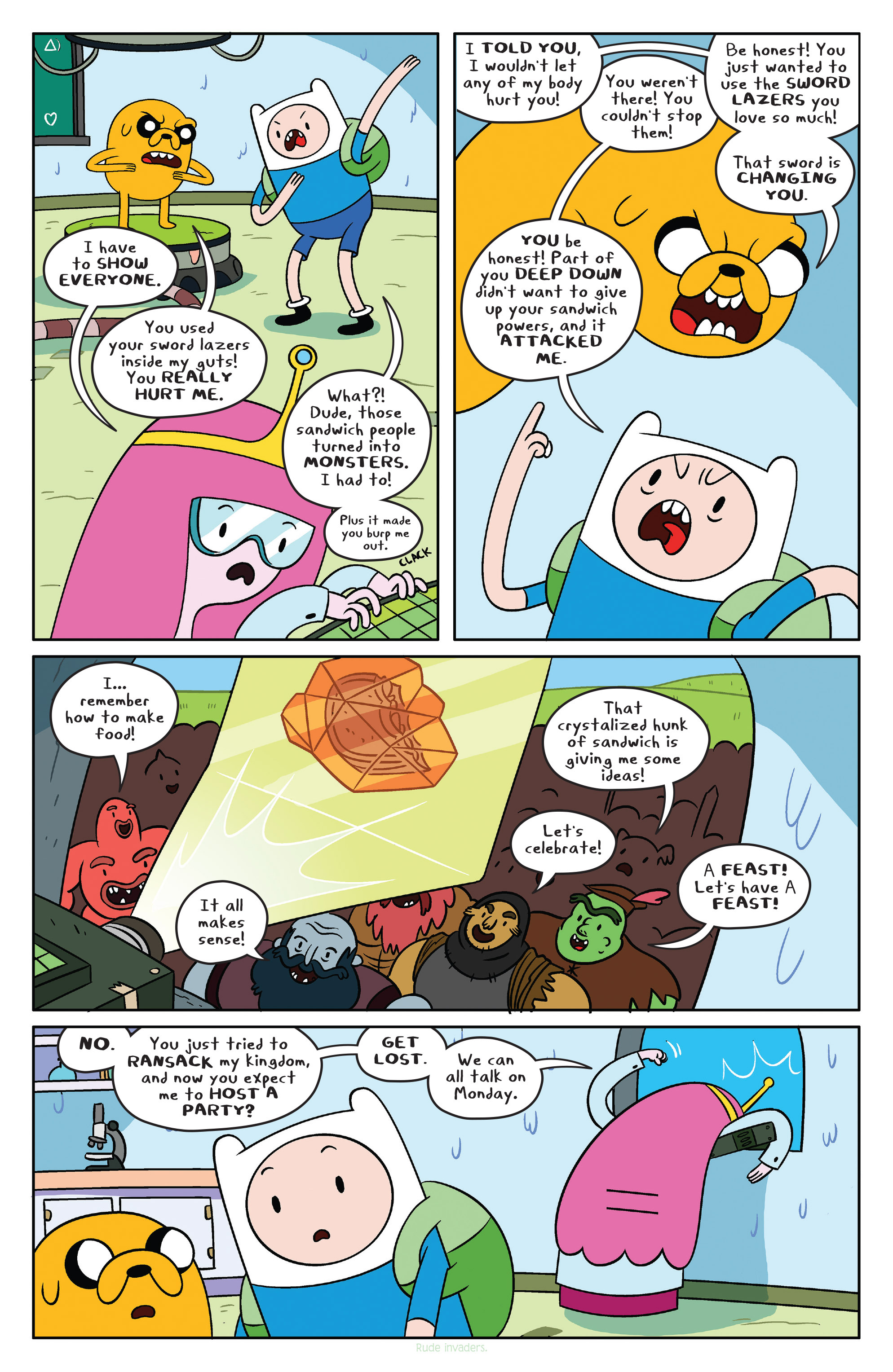 Read online Adventure Time comic -  Issue #38 - 17