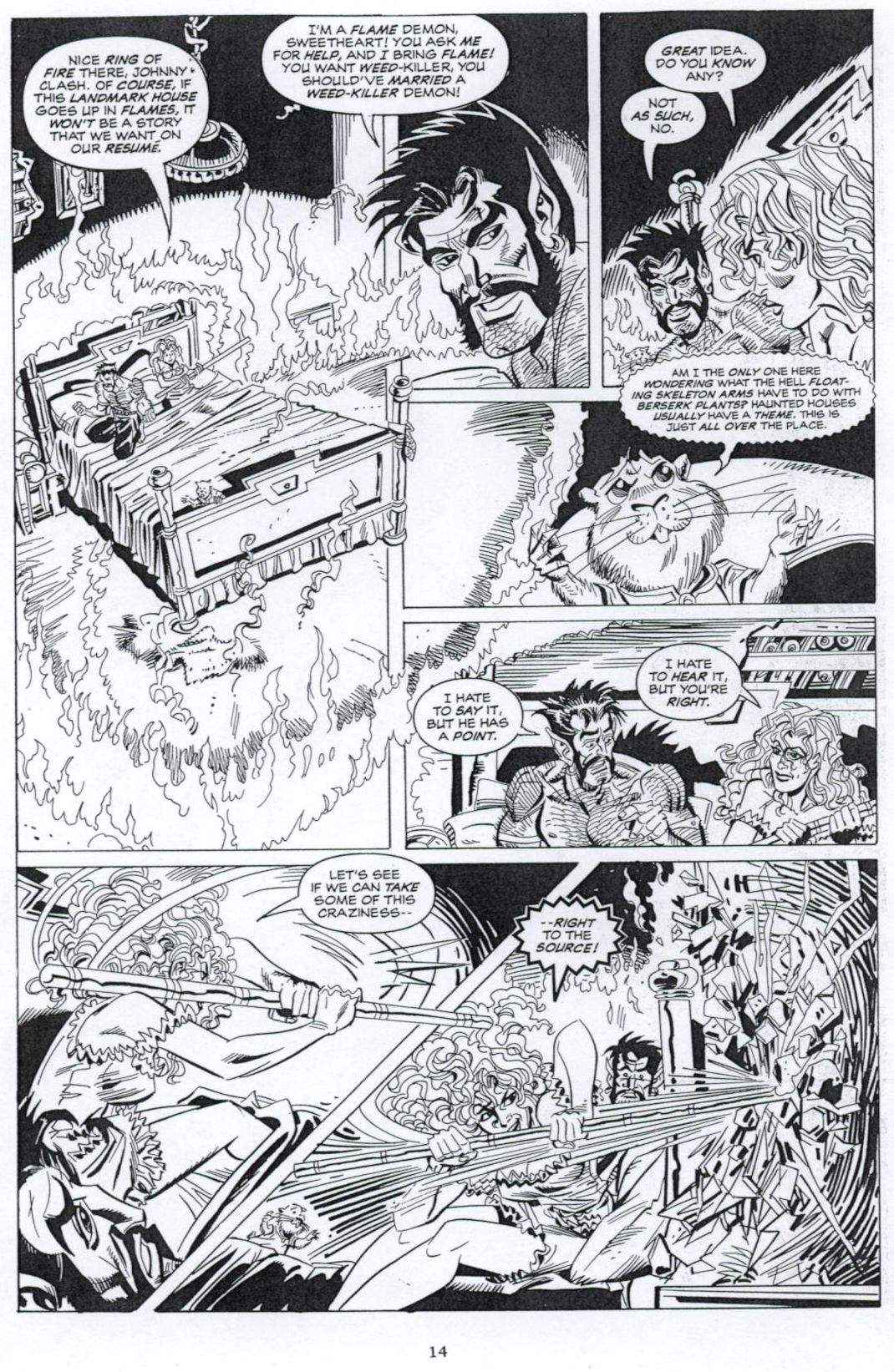 Read online Soulsearchers and Company comic -  Issue #77 - 14