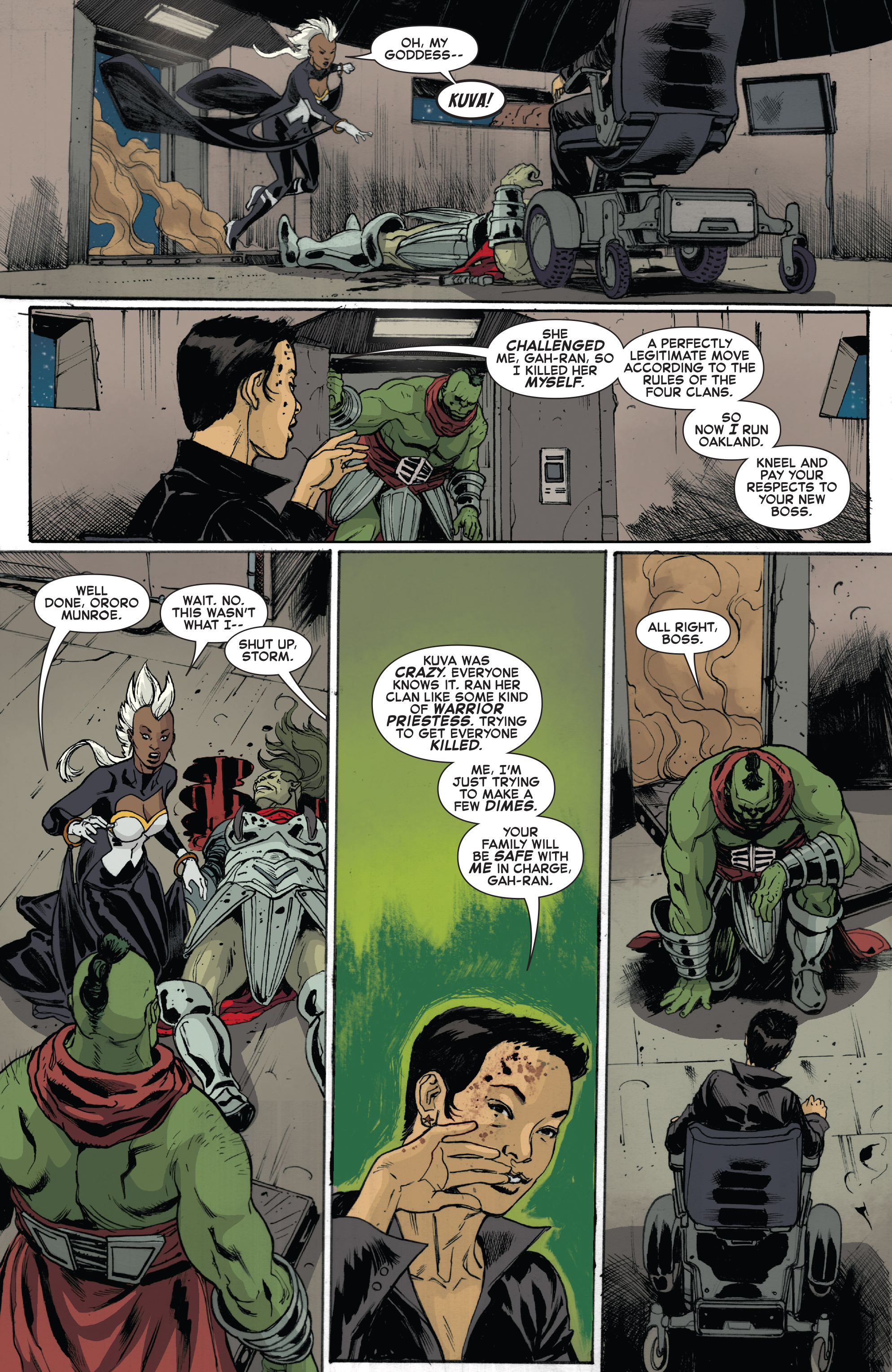 Read online Storm comic -  Issue #5 - 20