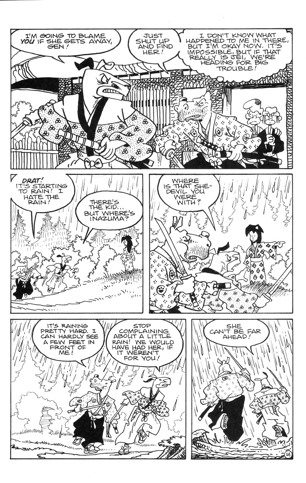 Usagi Yojimbo (1996) Issue #98 #98 - English 16