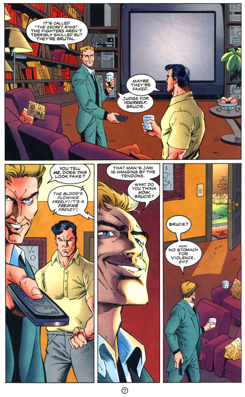 Read online Batman/Wildcat comic -  Issue #1 - 7