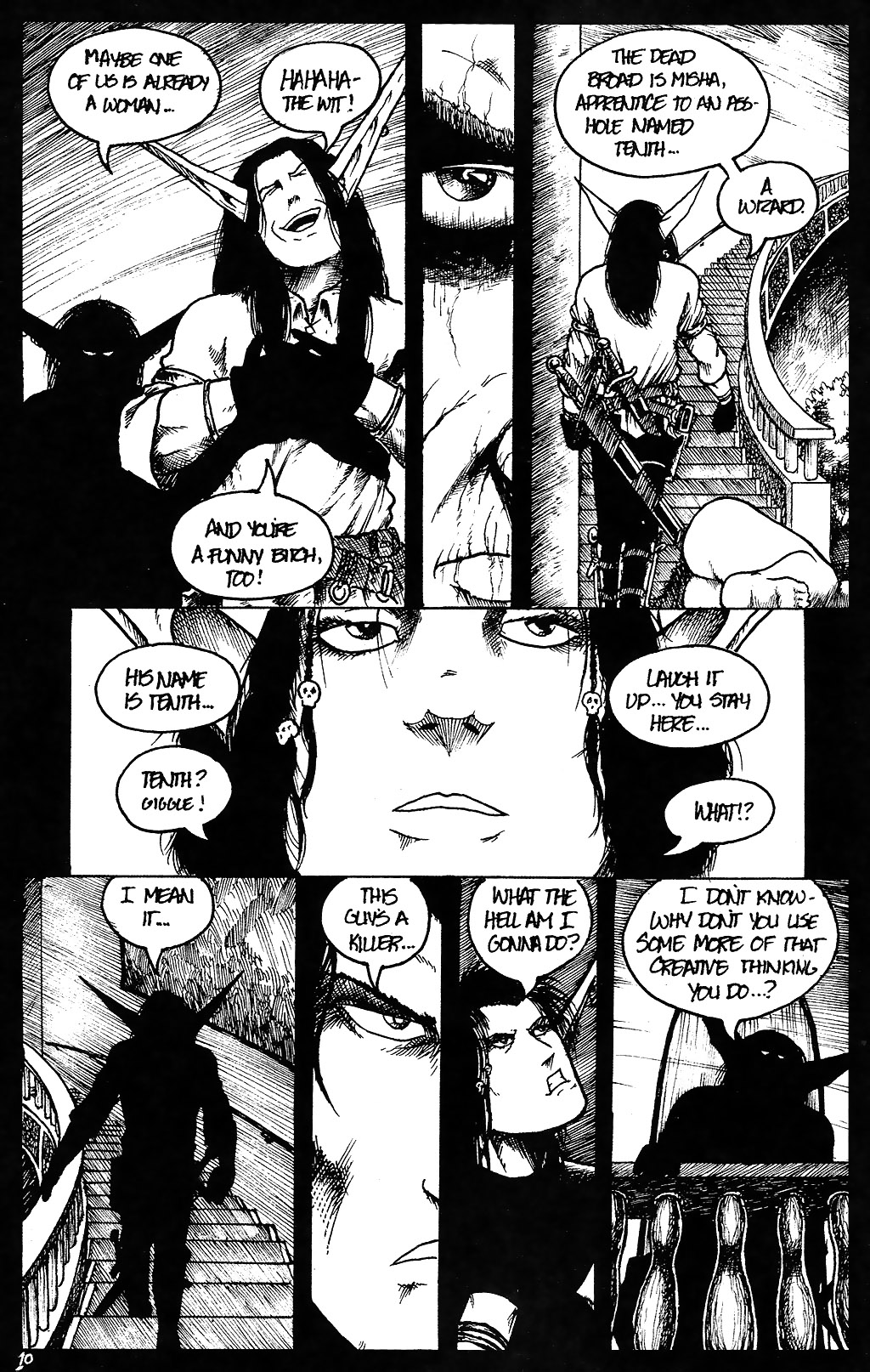 Read online Poison Elves (1995) comic -  Issue #71 - 12