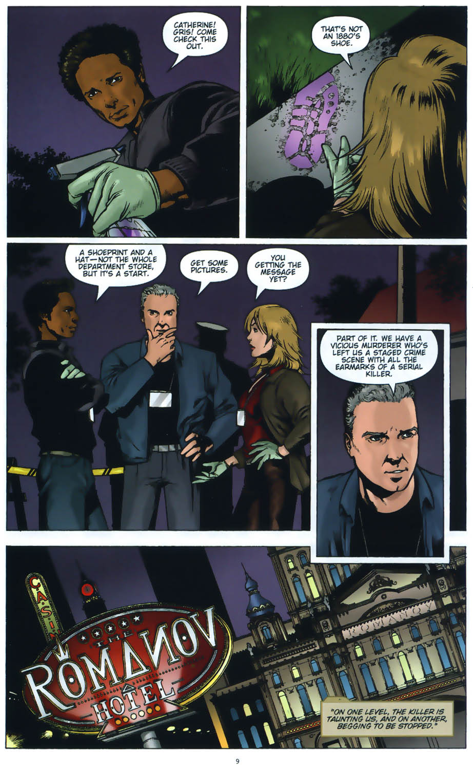 Read online CSI: Crime Scene Investigation comic -  Issue #1 - 12