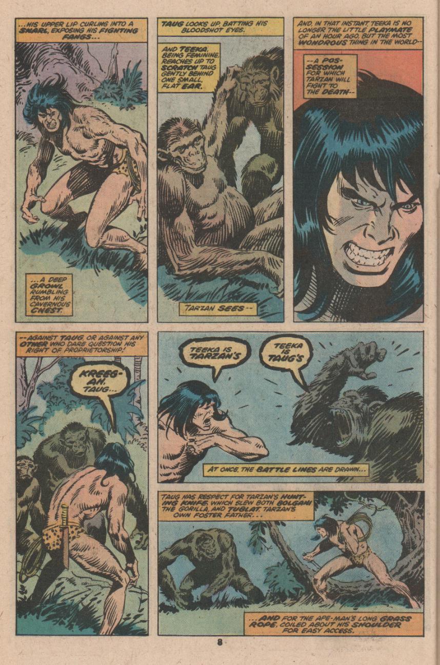 Read online Tarzan (1977) comic -  Issue # _Annual 1 - 7