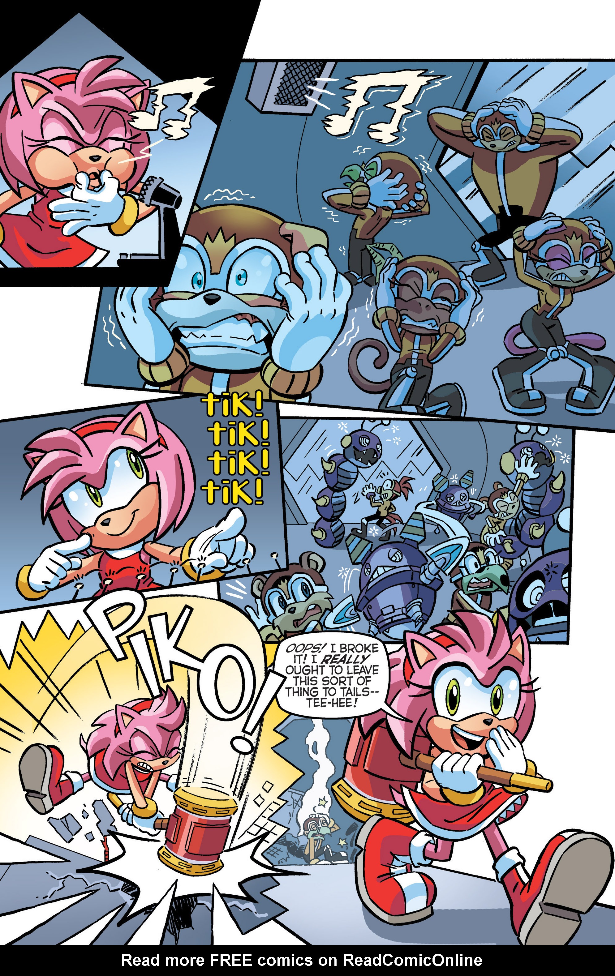 Read online Sonic The Hedgehog comic -  Issue #282 - 20