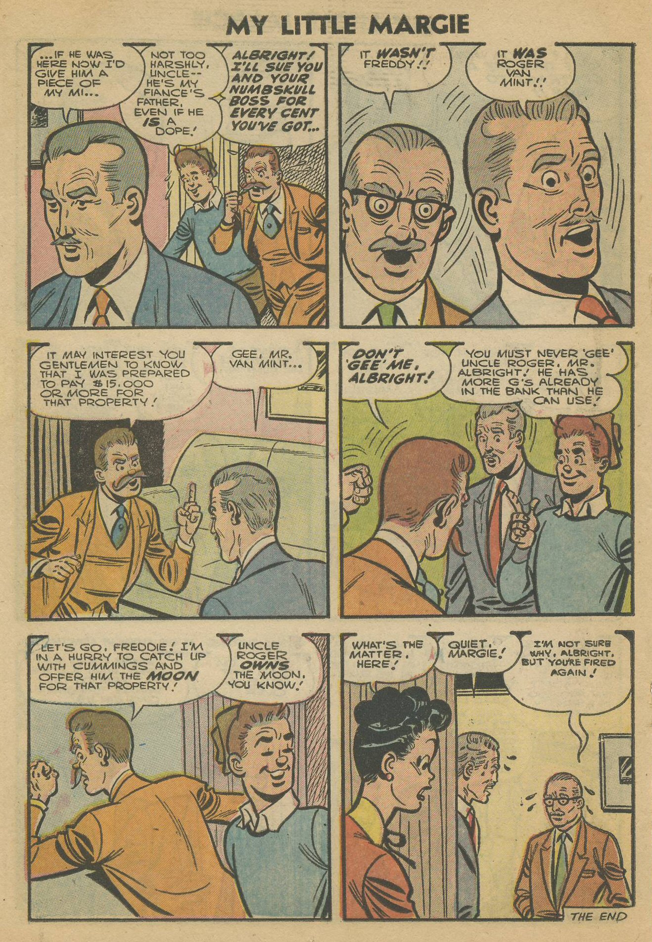 Read online My Little Margie (1954) comic -  Issue #12 - 18