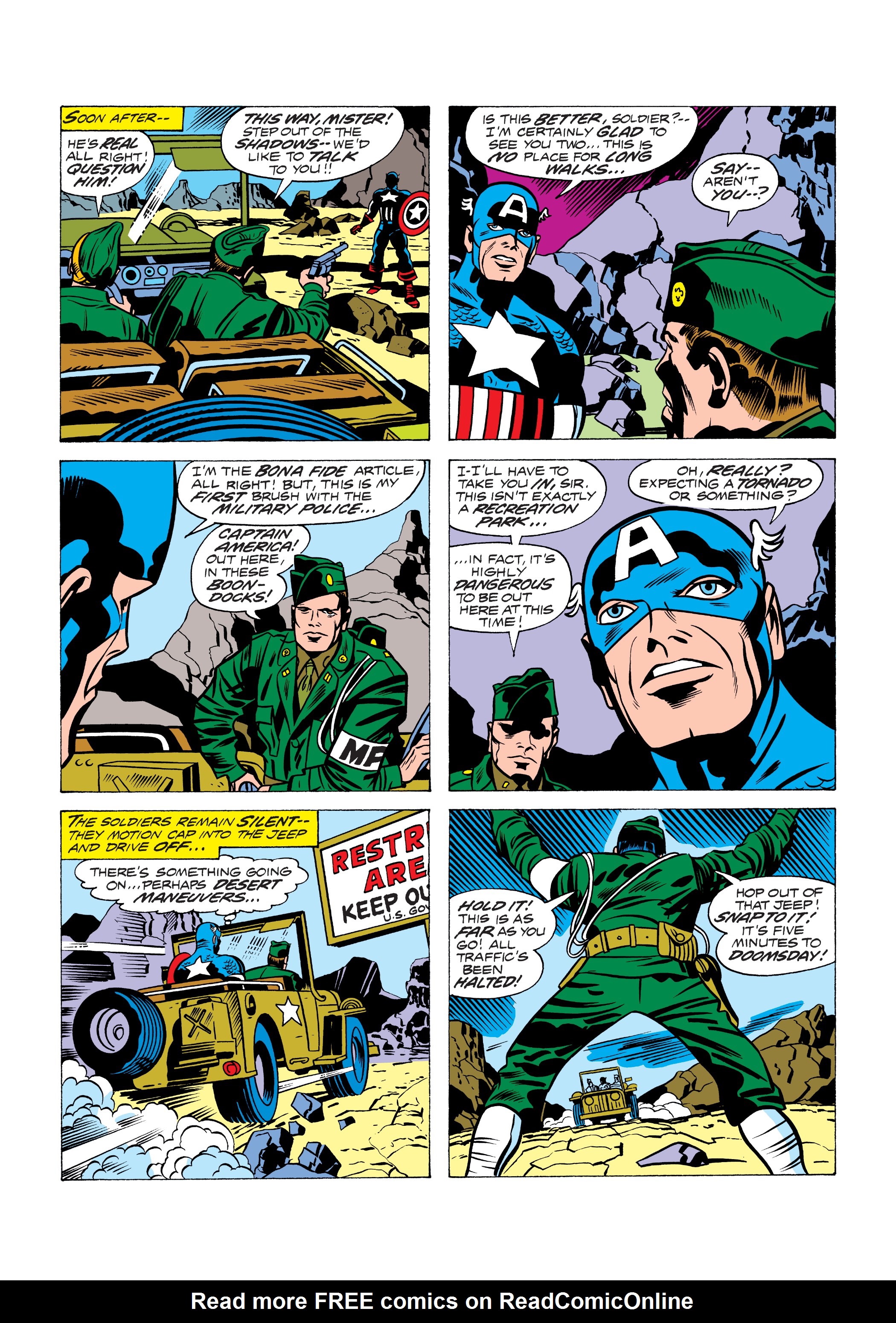 Read online Marvel Masterworks: Captain America comic -  Issue # TPB 10 (Part 2) - 97