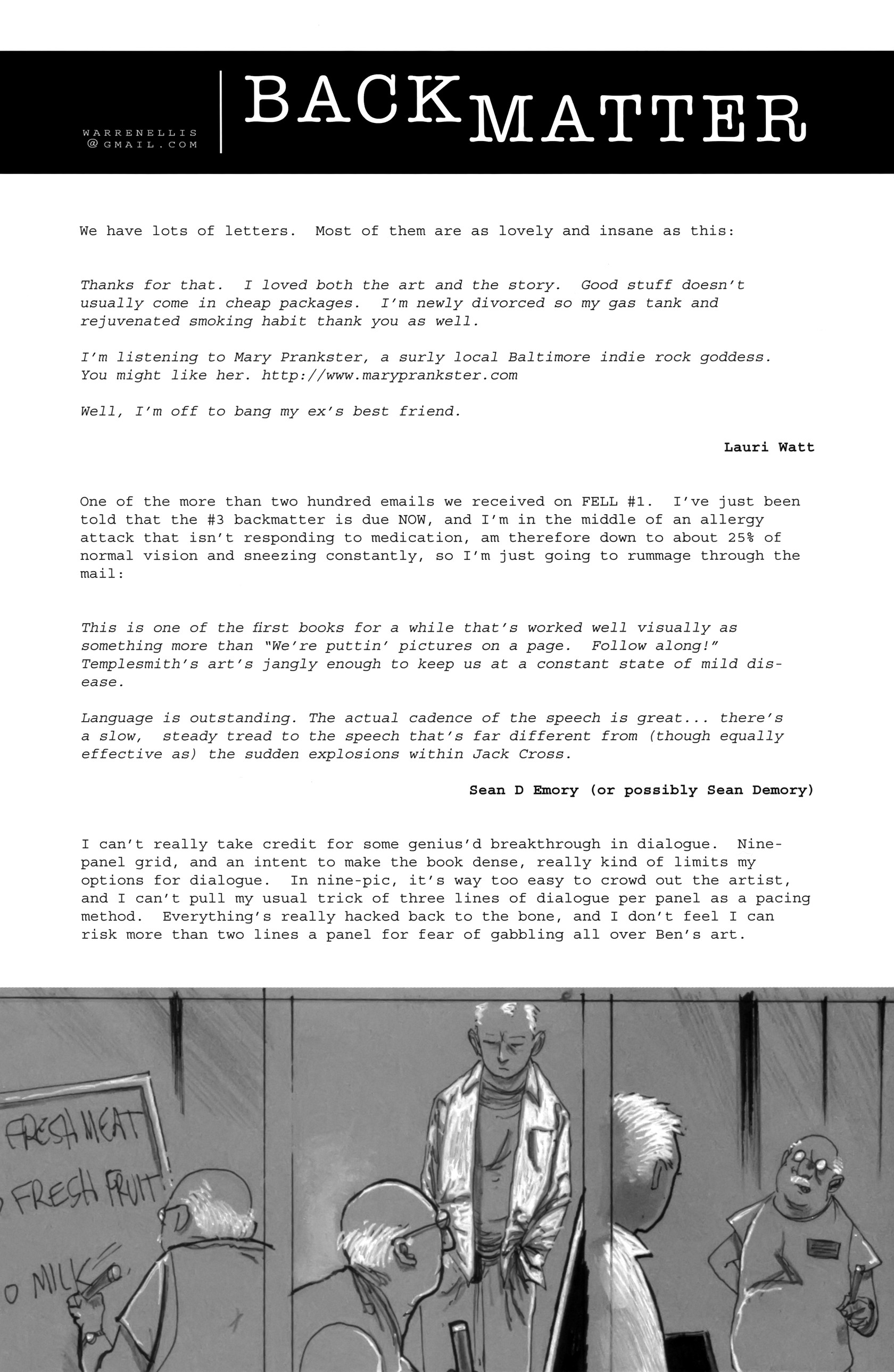 Read online Fell comic -  Issue #3 - 19