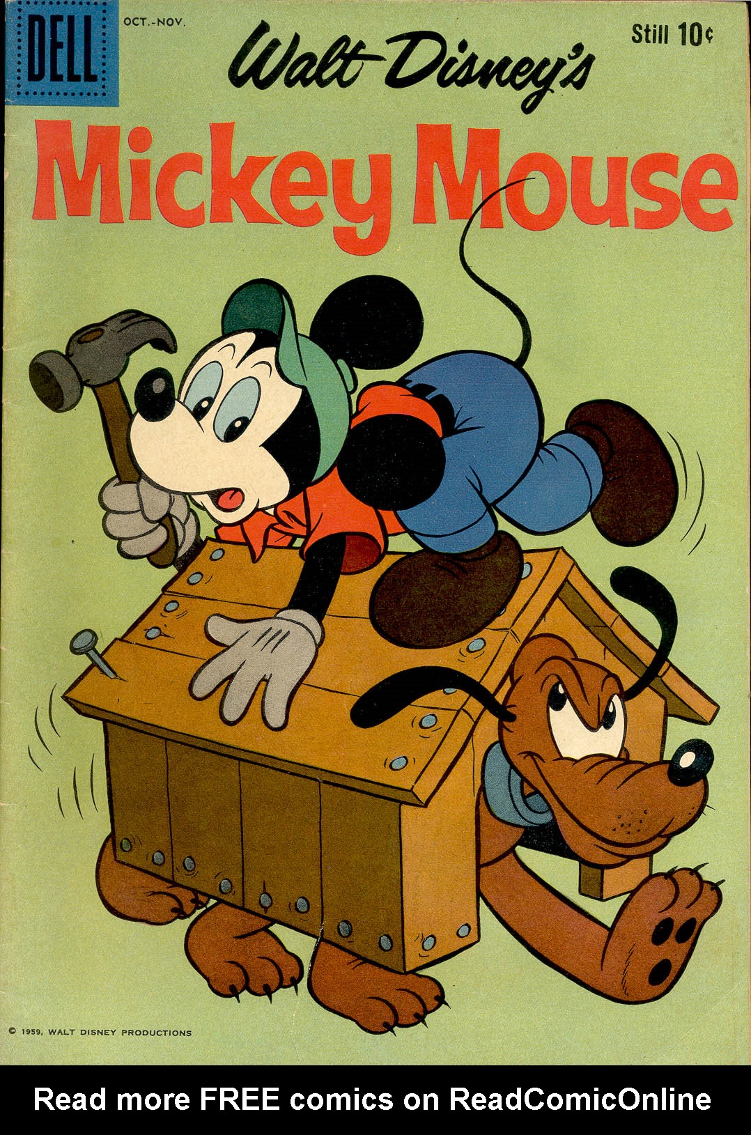 Read online Walt Disney's Mickey Mouse comic -  Issue #68 - 1