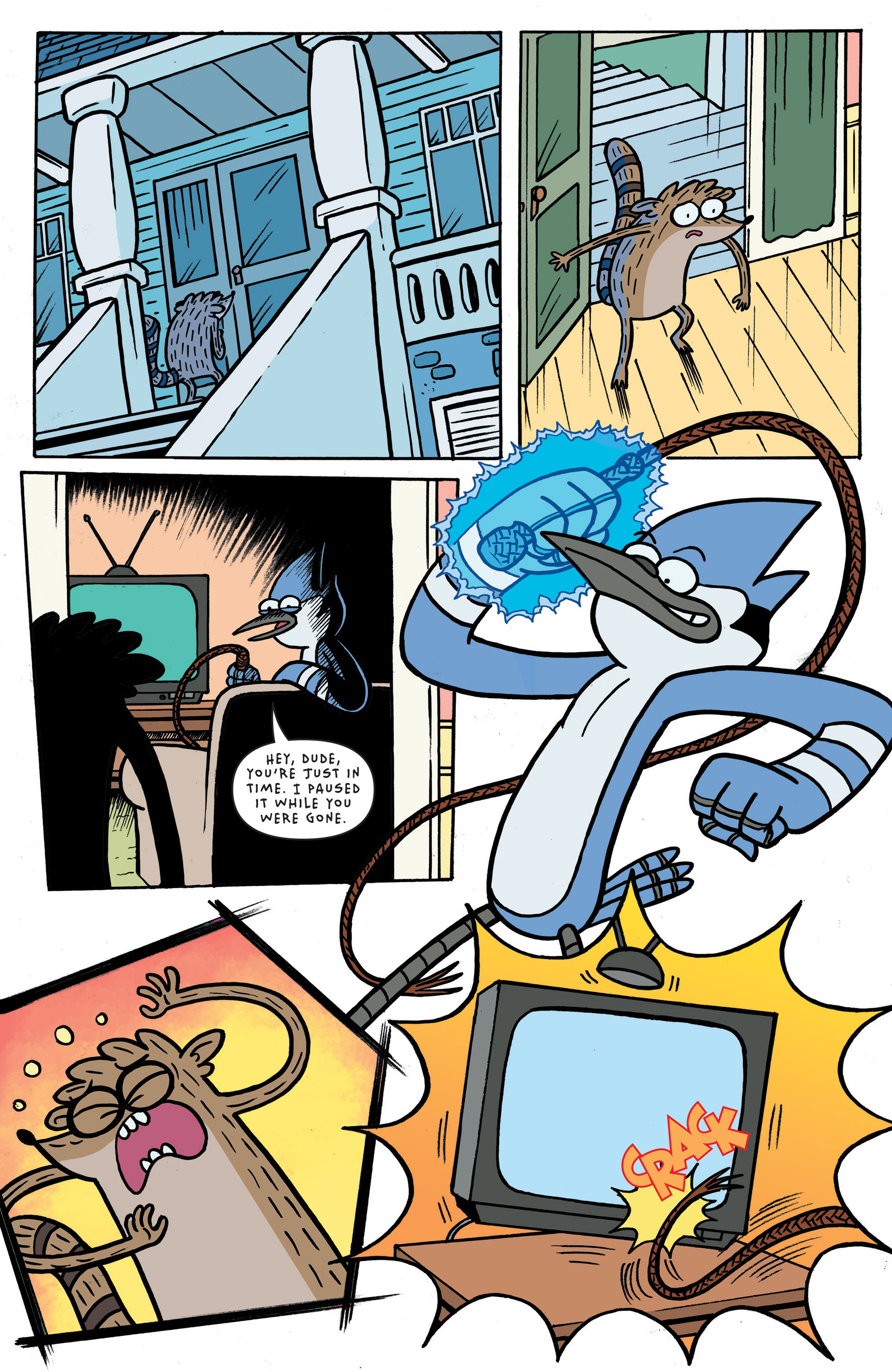 Read online Regular Show comic -  Issue #34 - 10