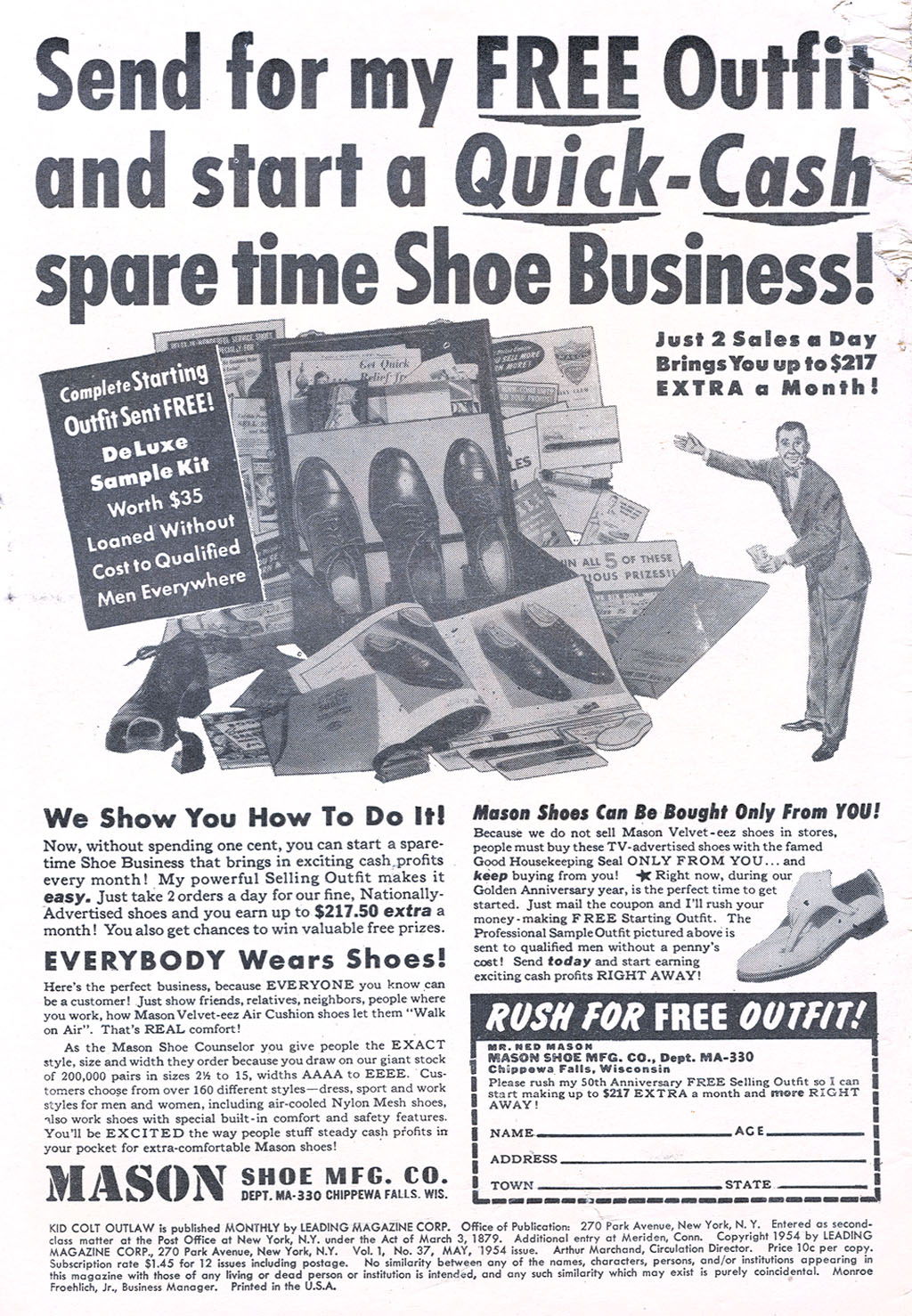 Read online Kid Colt Outlaw comic -  Issue #37 - 2