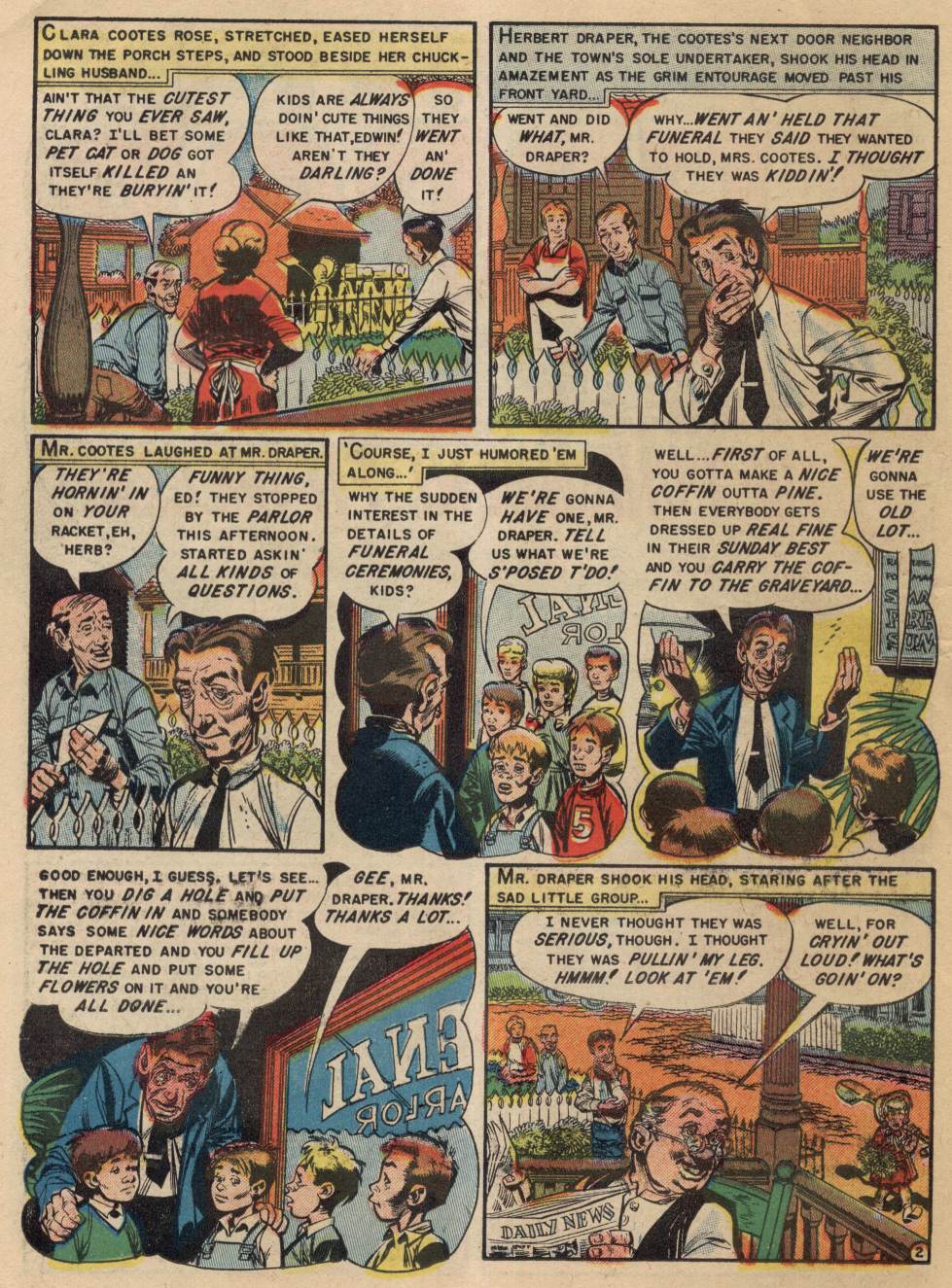 Read online The Vault of Horror (1950) comic -  Issue #33 - 14