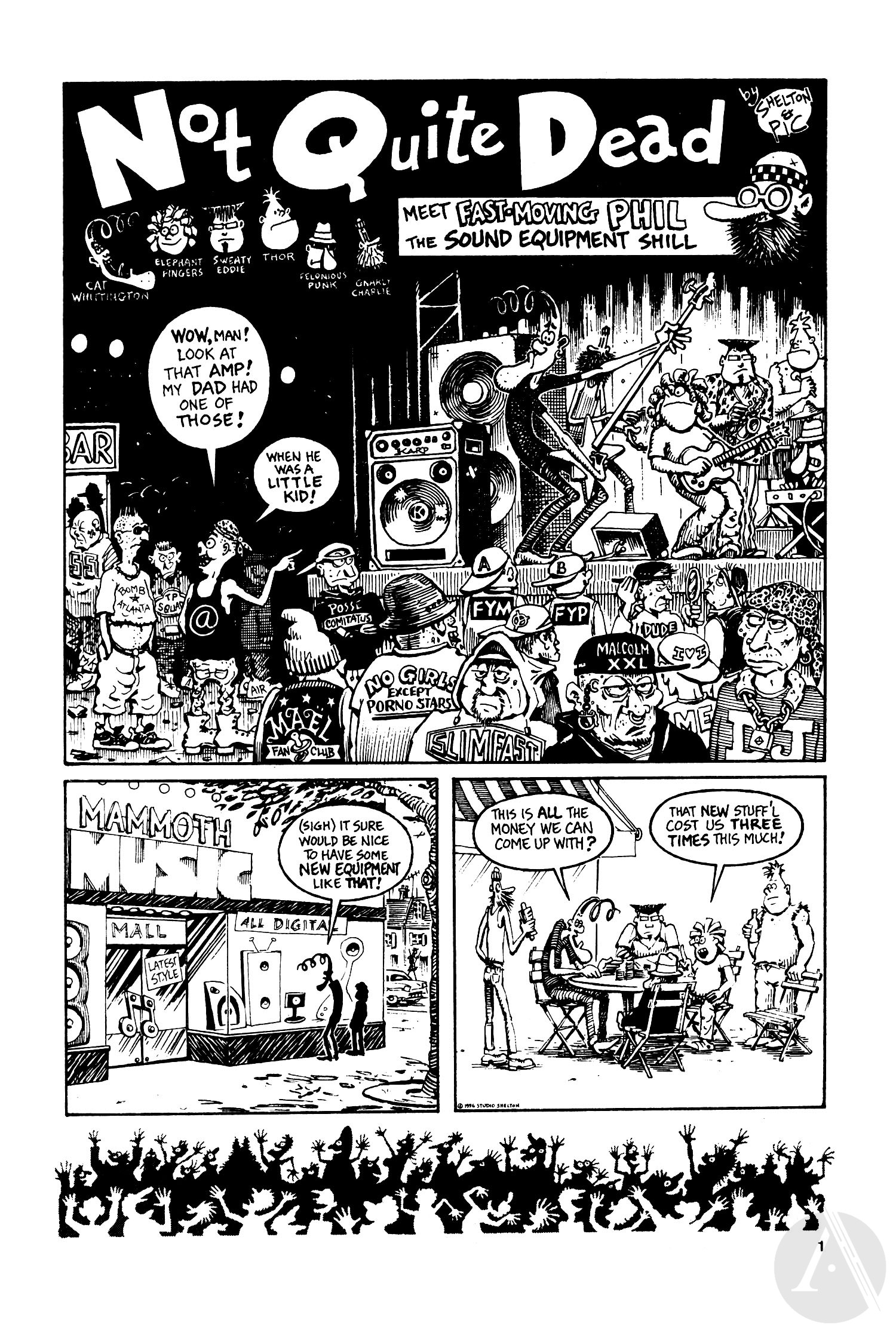 Read online Not Quite Dead comic -  Issue #3 - 3