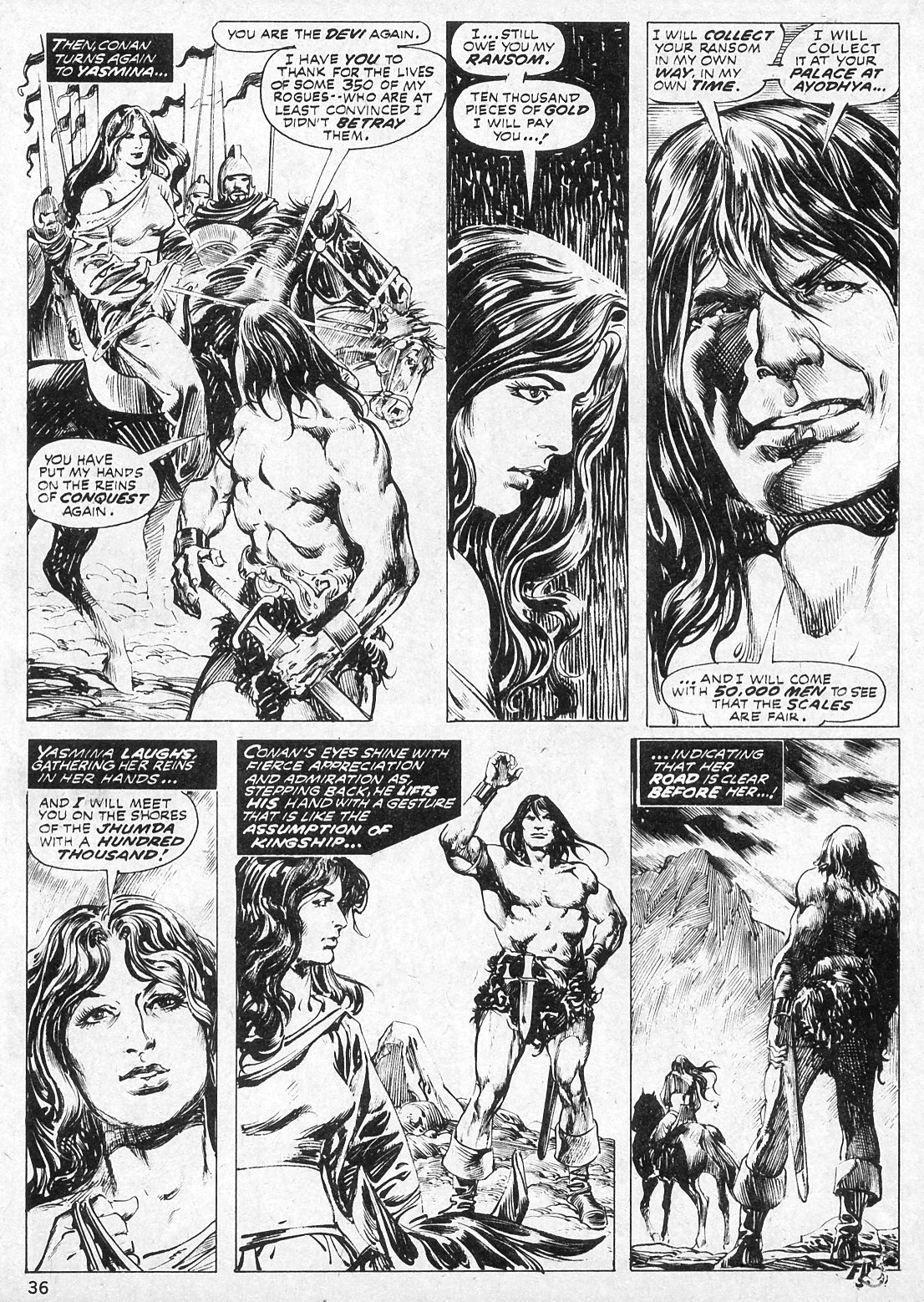 The Savage Sword Of Conan Issue #19 #20 - English 36
