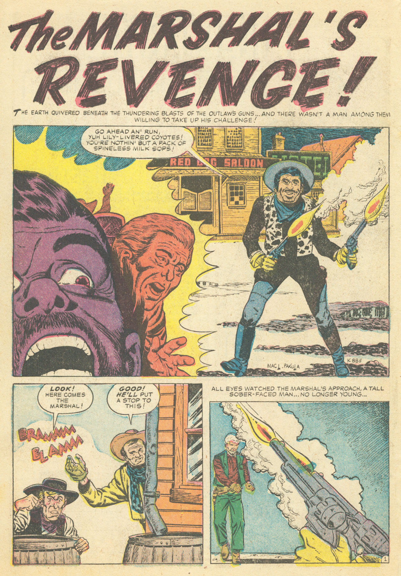 Read online Western Gunfighters (1956) comic -  Issue #23 - 10