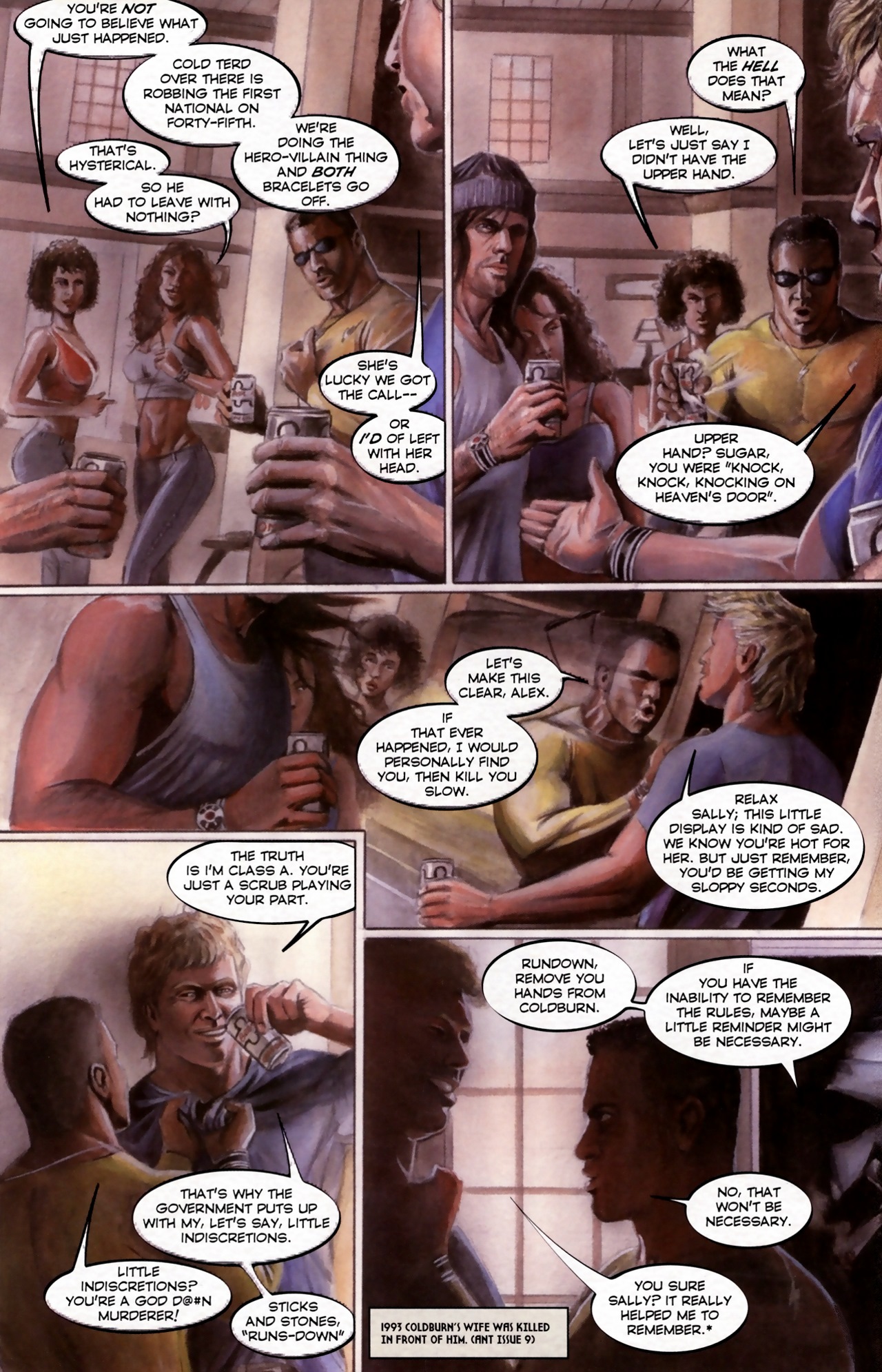 Read online Omega One comic -  Issue #1 - 14
