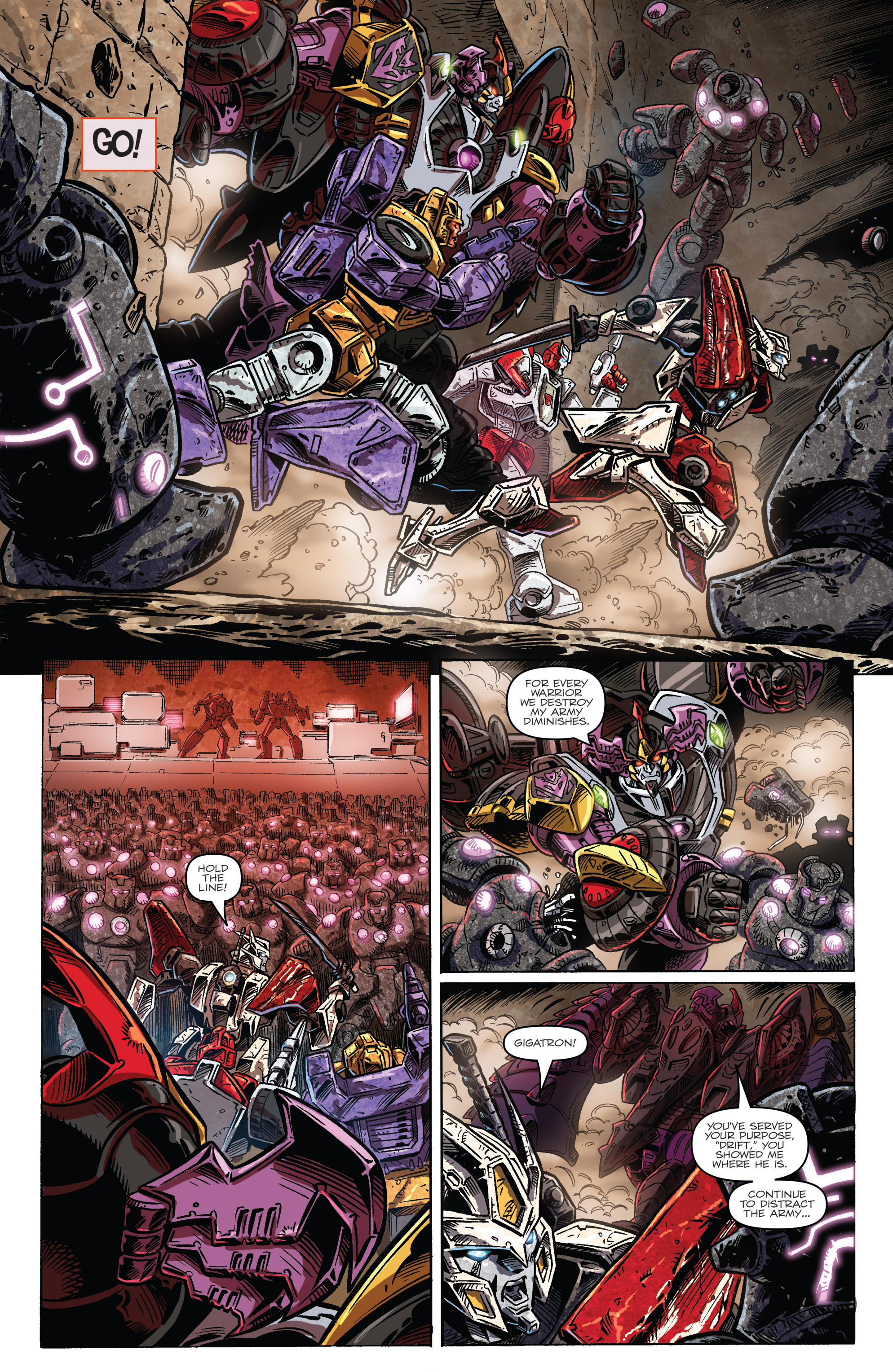 Read online The Transformers: Drift - Empire of Stone comic -  Issue #4 - 4