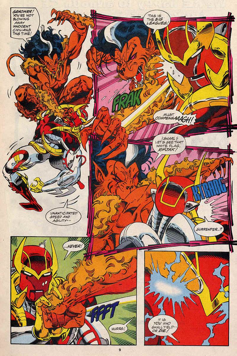 Read online Guardians of the Galaxy (1990) comic -  Issue #55 - 8