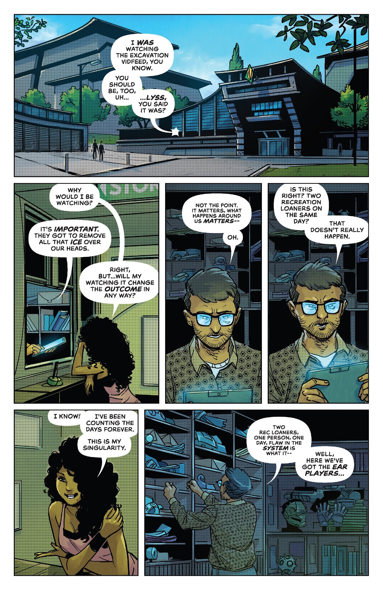 Read online Outpost Zero comic -  Issue #5 - 3