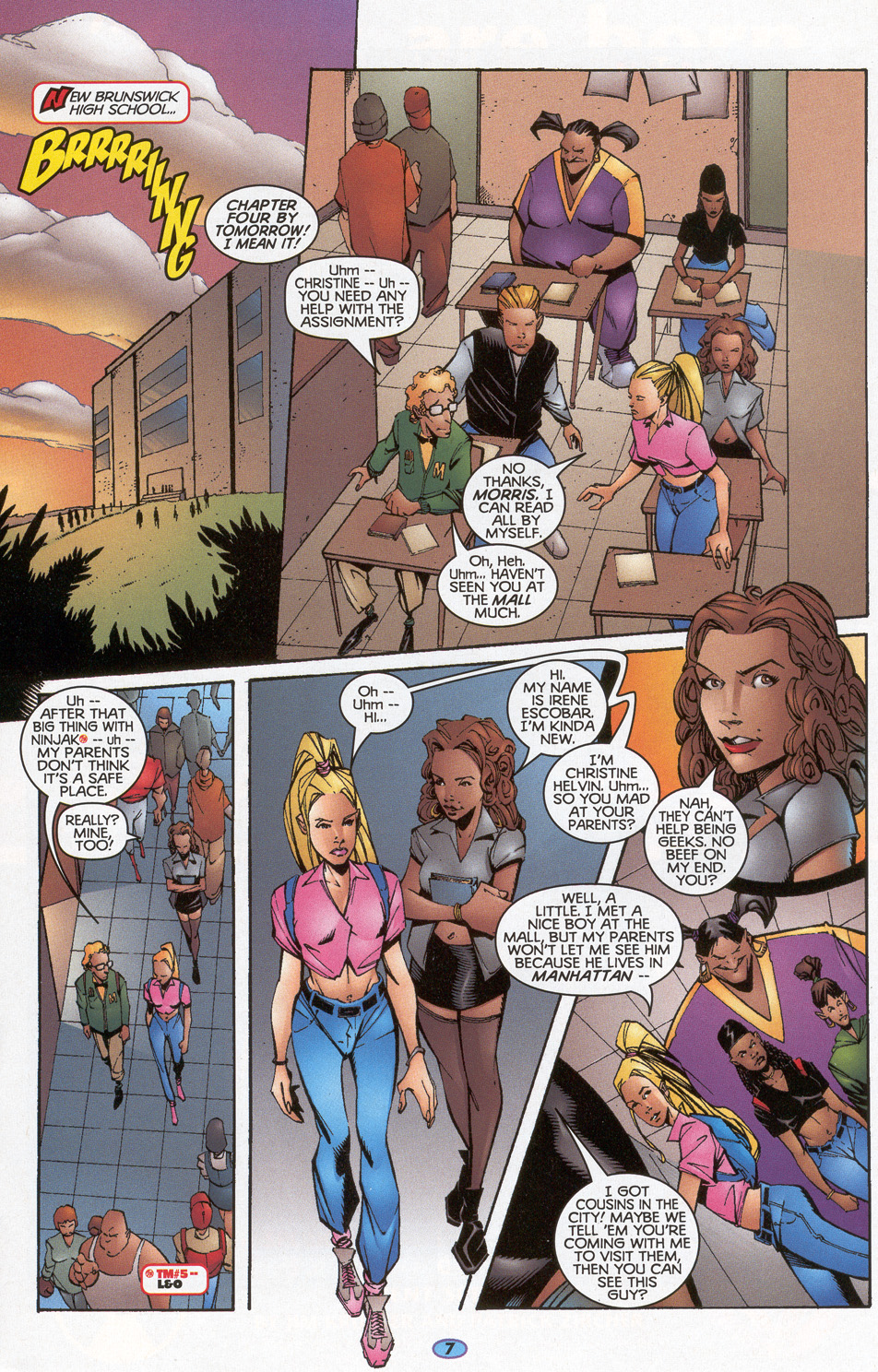 Read online Troublemakers comic -  Issue #7 - 8