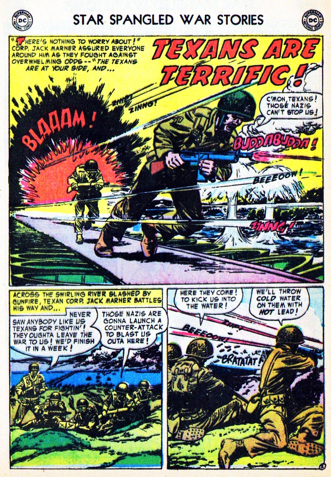 Read online Star Spangled War Stories (1952) comic -  Issue #21 - 21