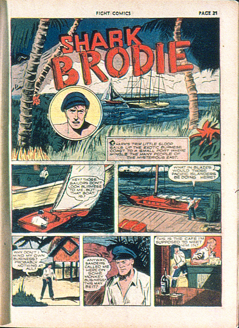 Read online Fight Comics comic -  Issue #13 - 23