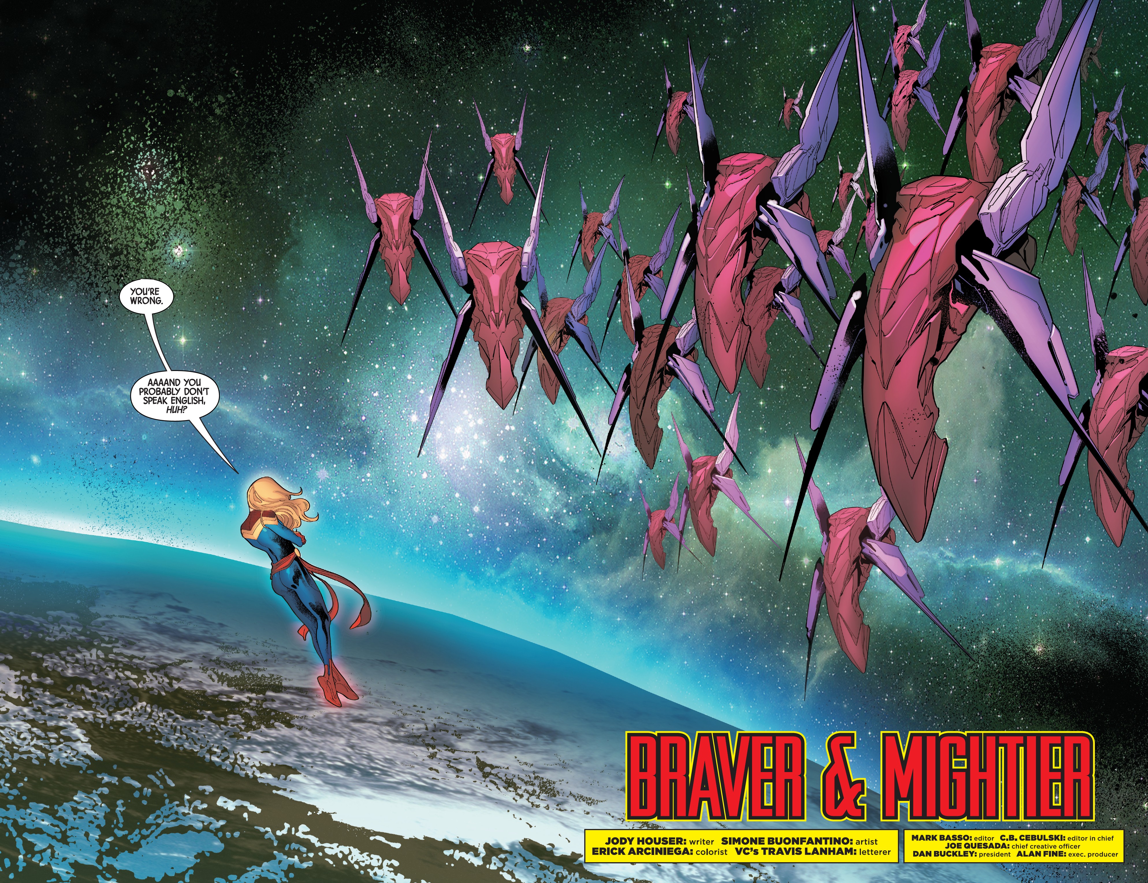 Read online Captain Marvel: Braver & Mightier comic -  Issue #1 - 4