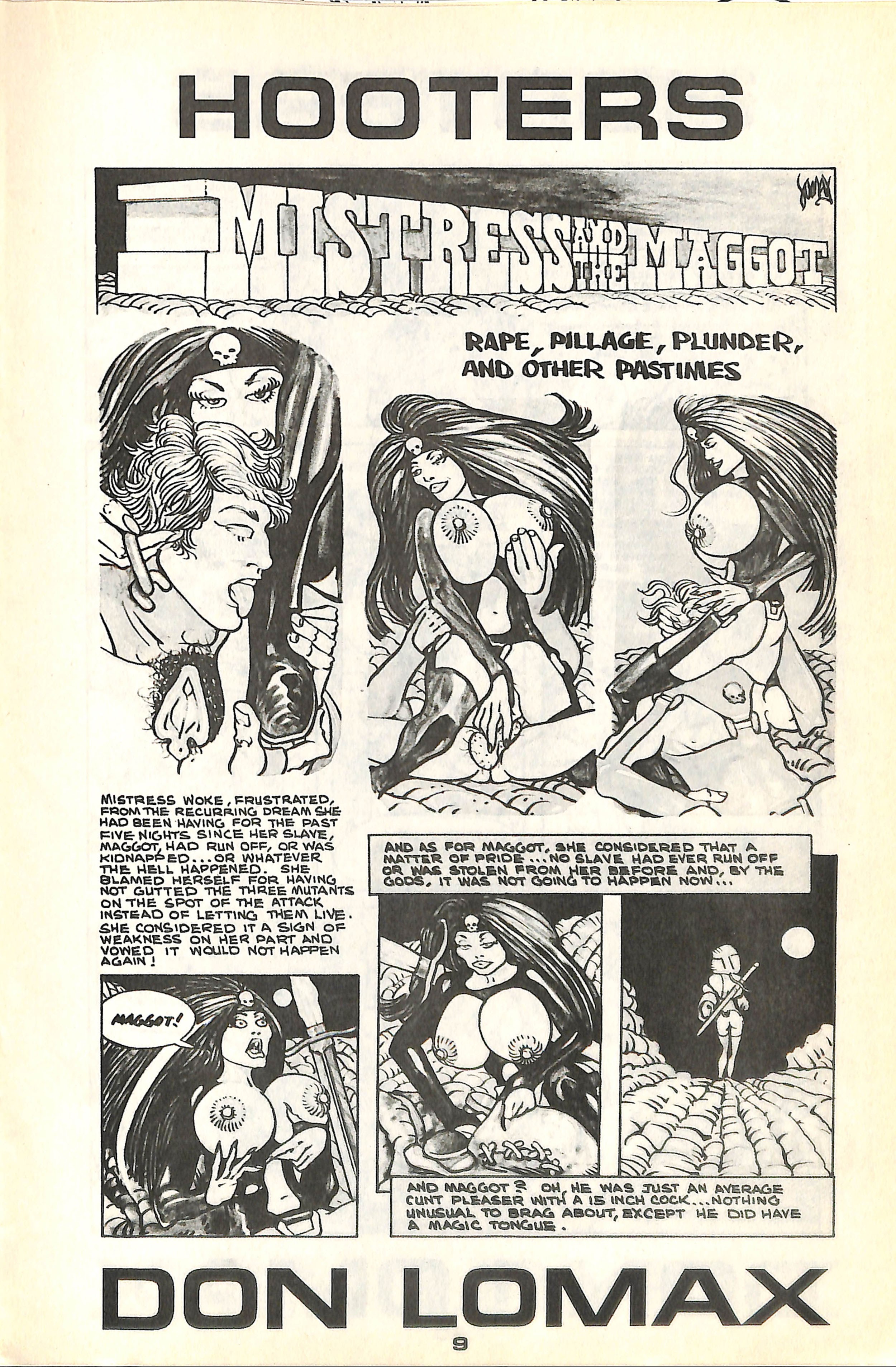 Read online Hooters comic -  Issue #6 - 14