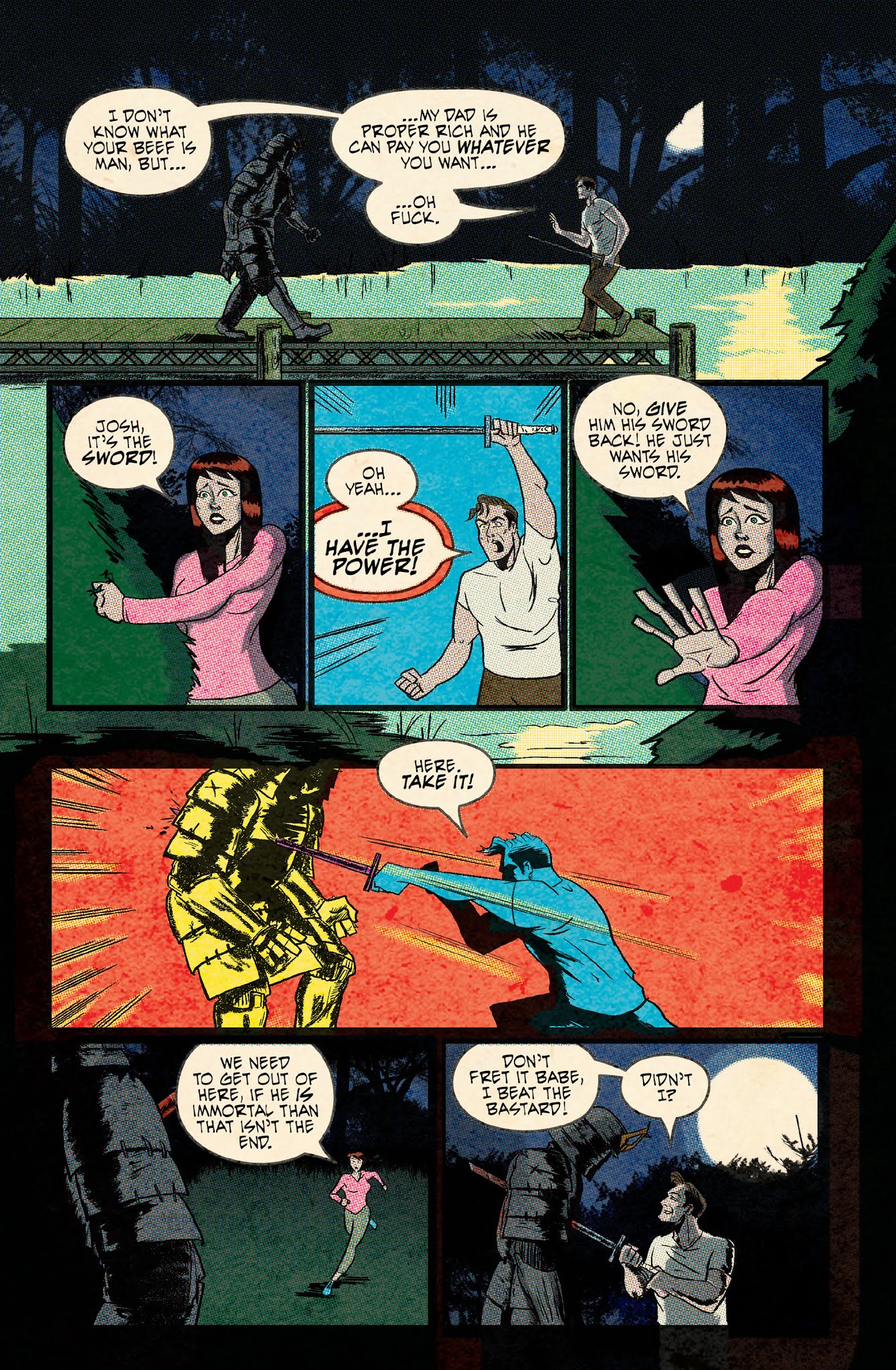 Read online Samurai Slasher comic -  Issue # TPB 1 - 13