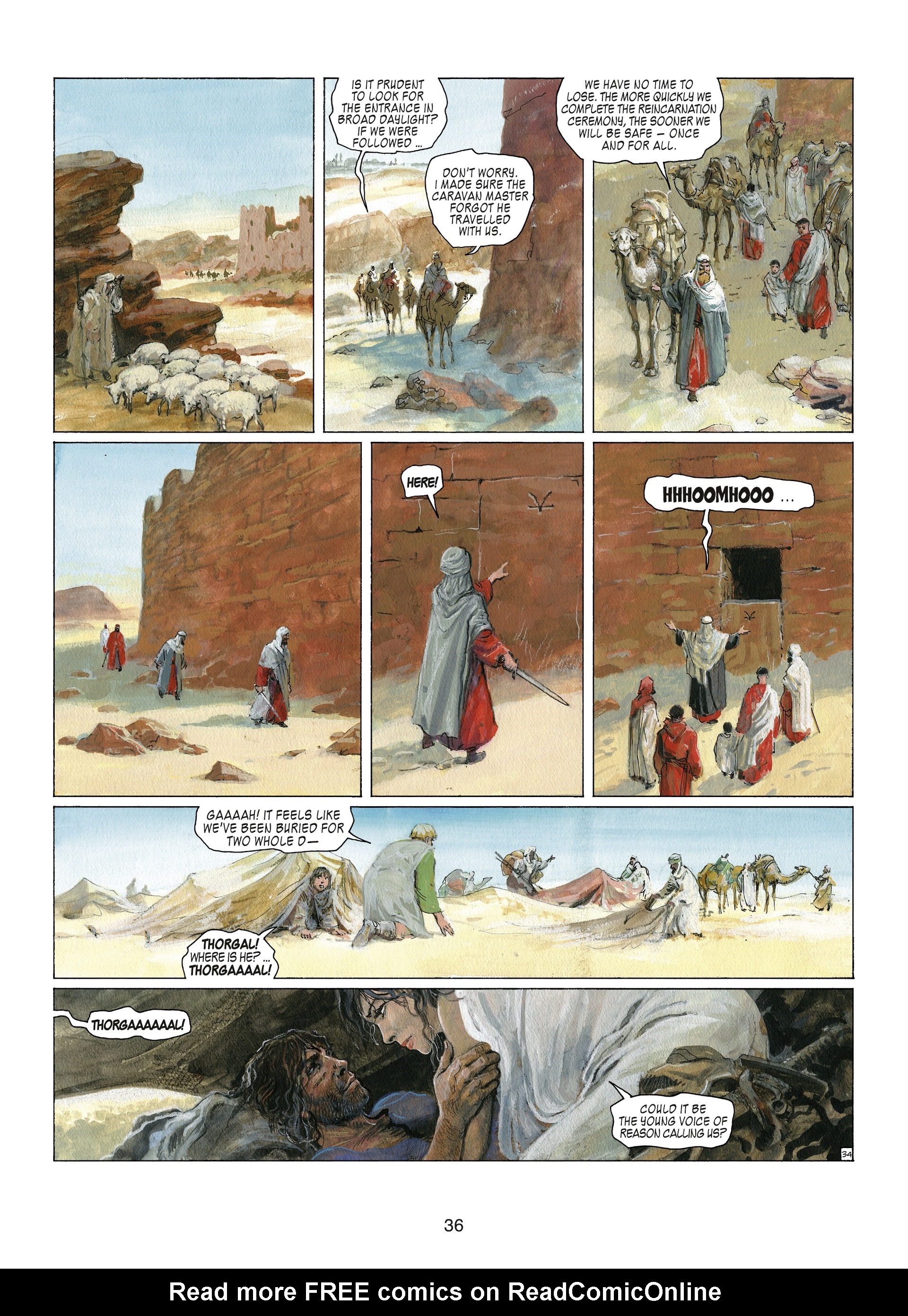 Read online Thorgal comic -  Issue #26 - 38