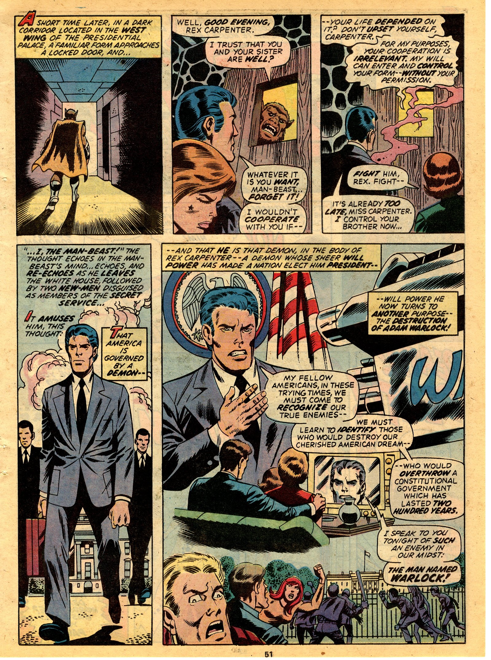 Read online Marvel Treasury Edition comic -  Issue #24 - 53