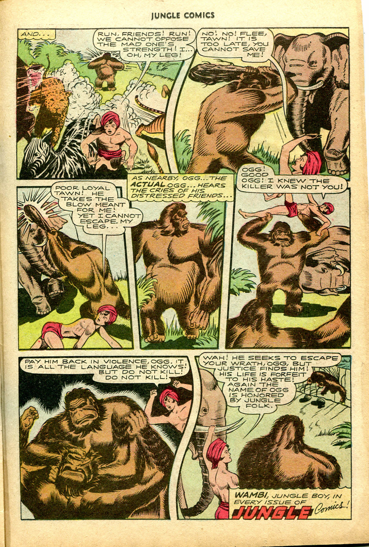 Read online Jungle Comics comic -  Issue #82 - 33