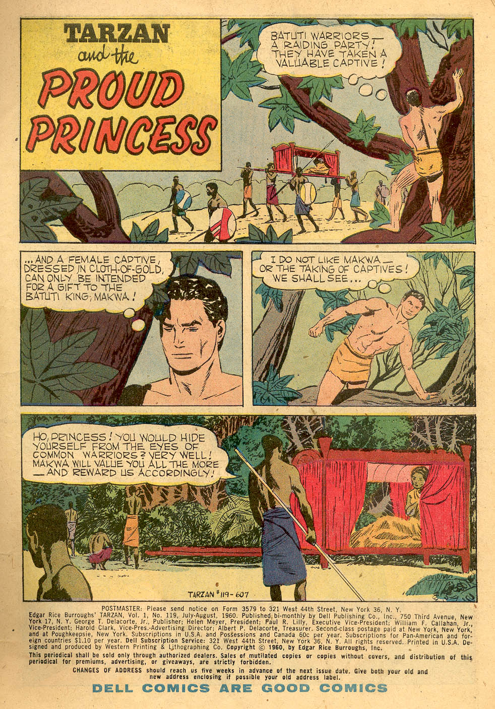 Read online Tarzan (1948) comic -  Issue #119 - 3