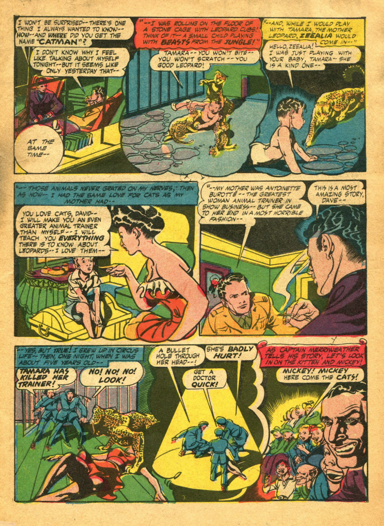 Read online Cat-Man Comics comic -  Issue #27 - 5