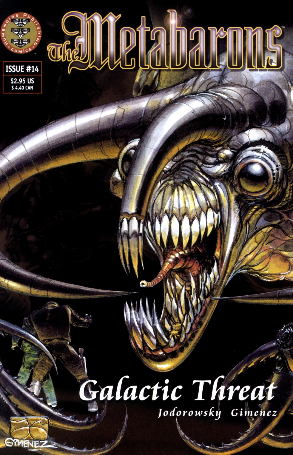Read online The Metabarons comic -  Issue #14 - Galactic Threat - 1