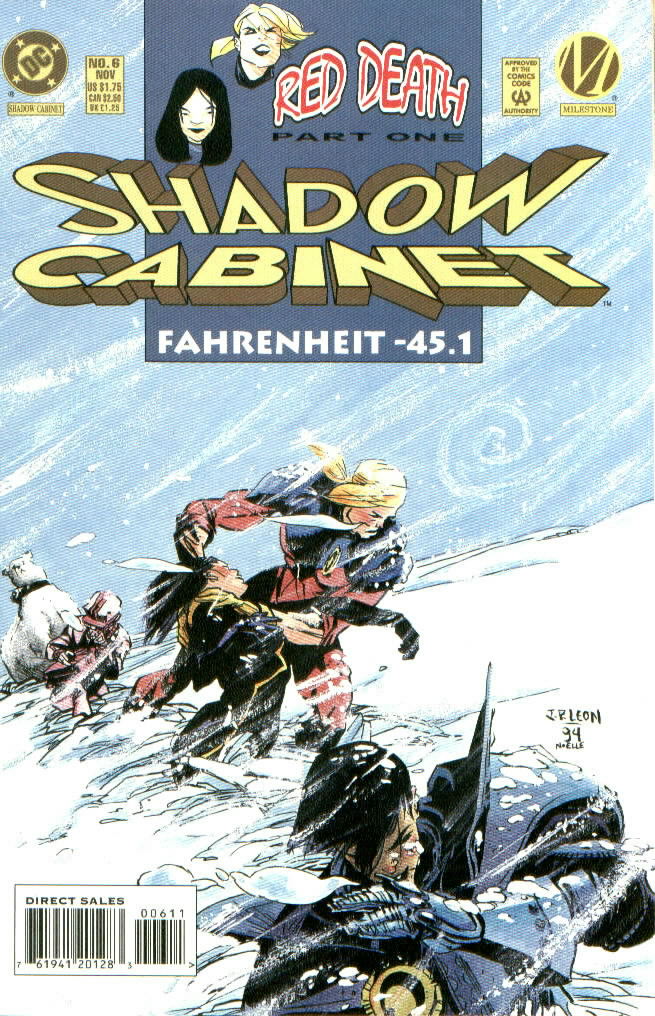 Read online Shadow Cabinet comic -  Issue #6 - 1