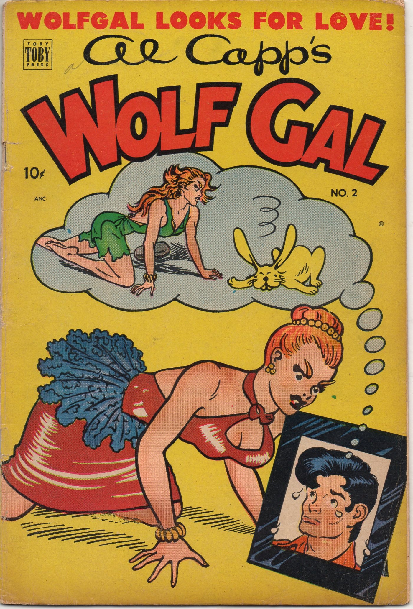 Read online Al Capp's Wolf Gal comic -  Issue #2 - 1