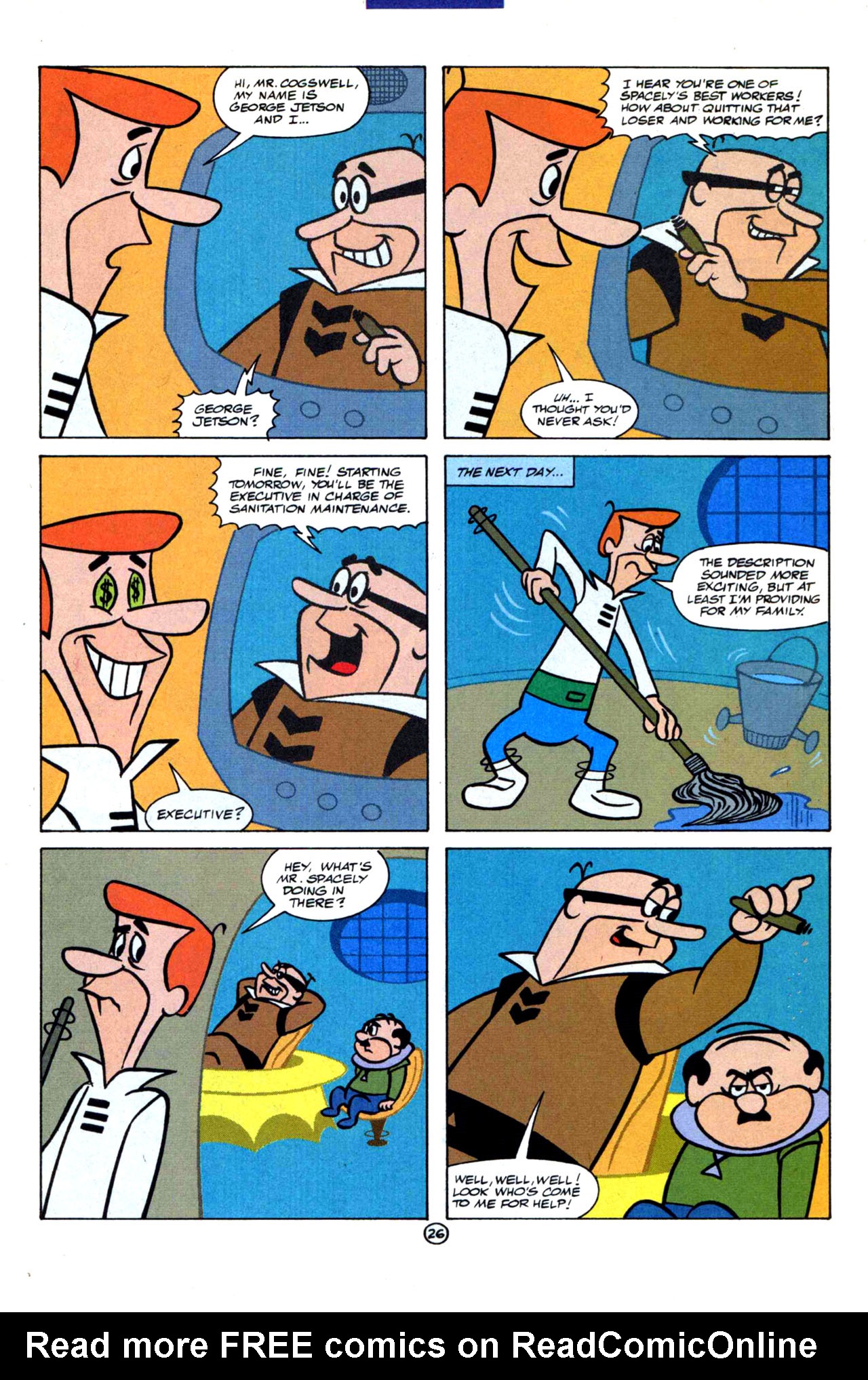 Read online The Flintstones and the Jetsons comic -  Issue #2 - 26