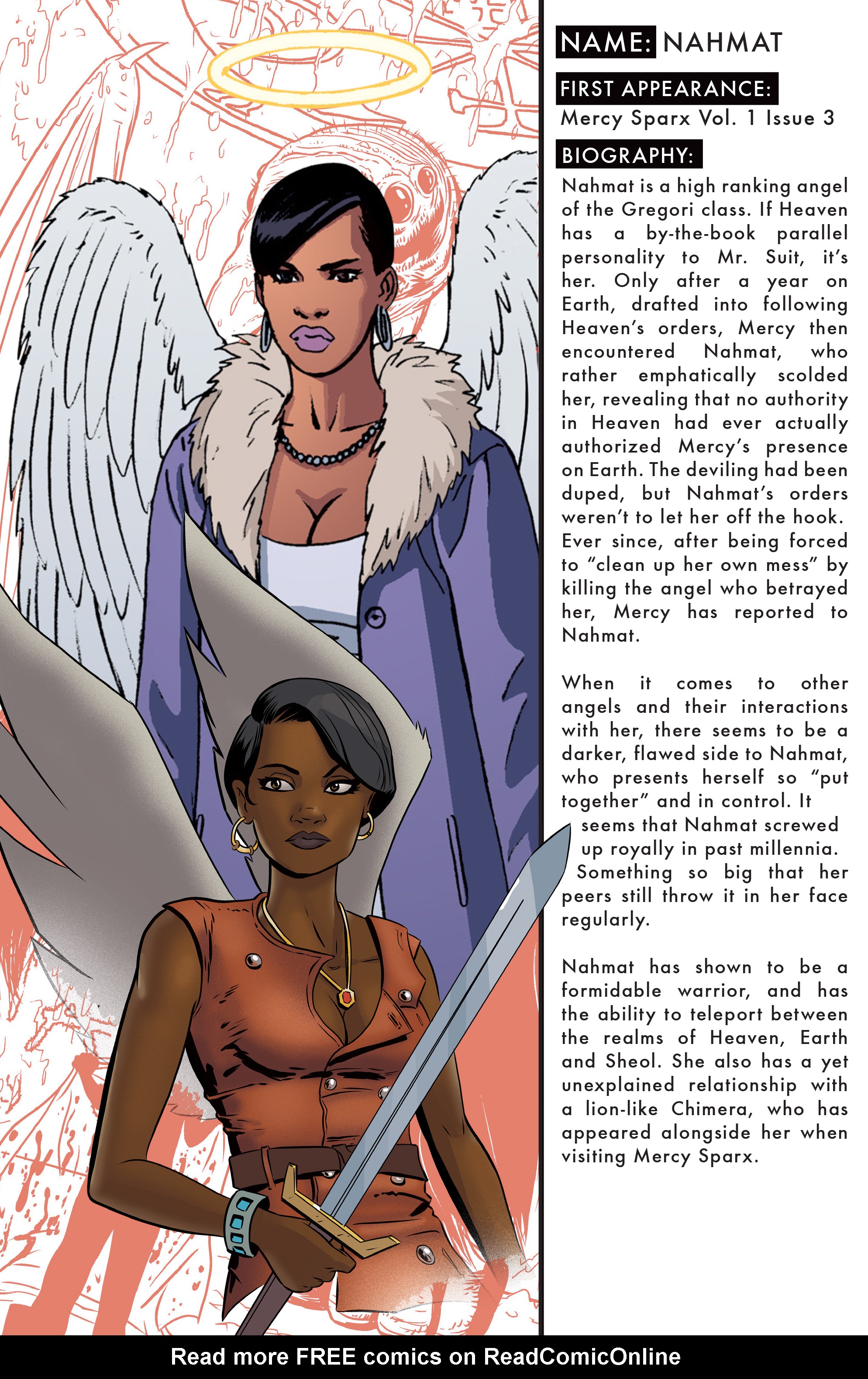 Read online Mercy Sparx (2013) comic -  Issue # _Special - Who The Fuck - 11