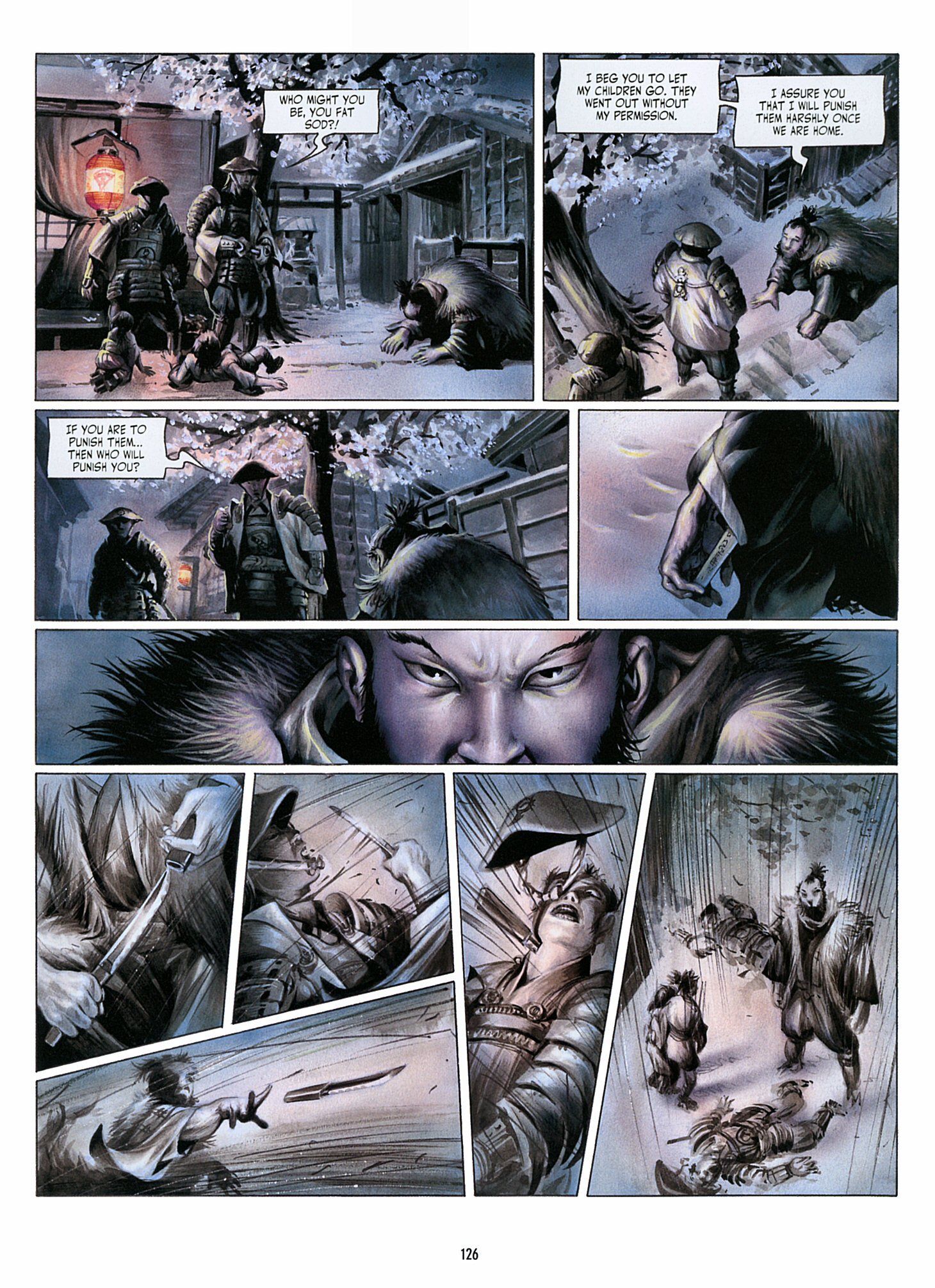 Read online Legend of the Scarlet Blades comic -  Issue # TPB - 127