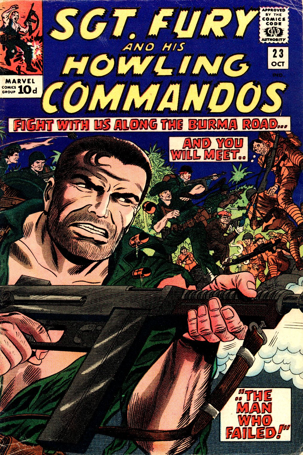 Read online Sgt. Fury comic -  Issue #23 - 1